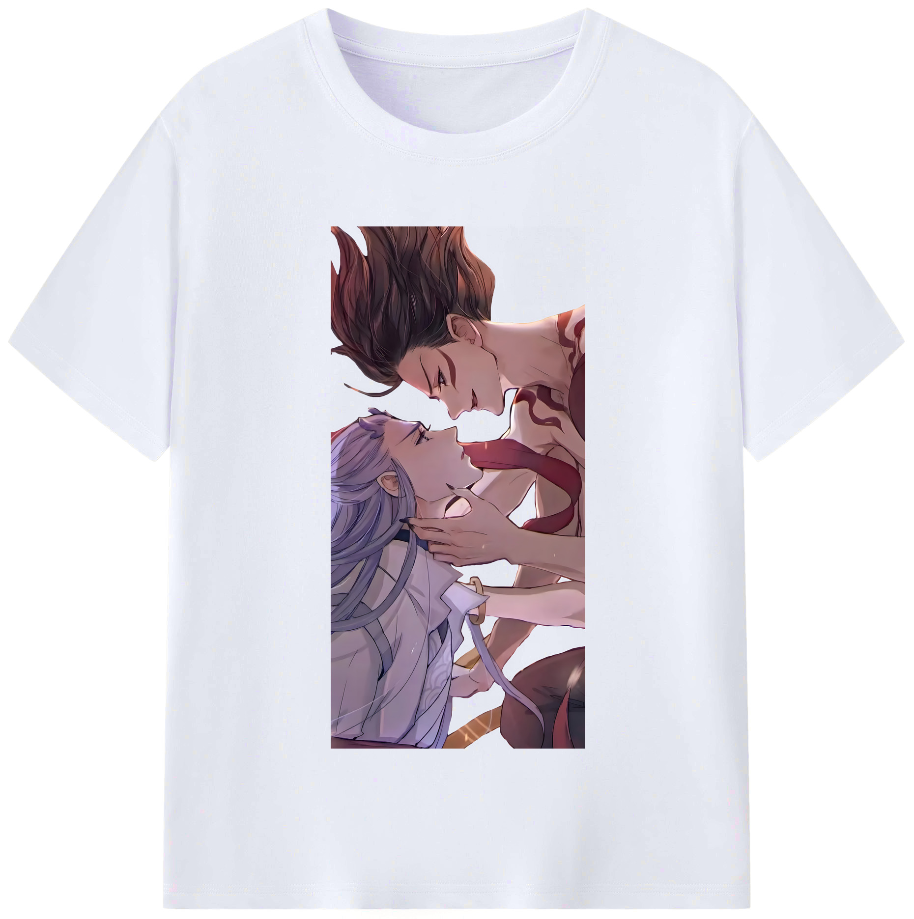 （画像用） Ne Zha 2 ナタ 魔童の大暴れ レディースカジュアルプリントTシャツ（綿100％）