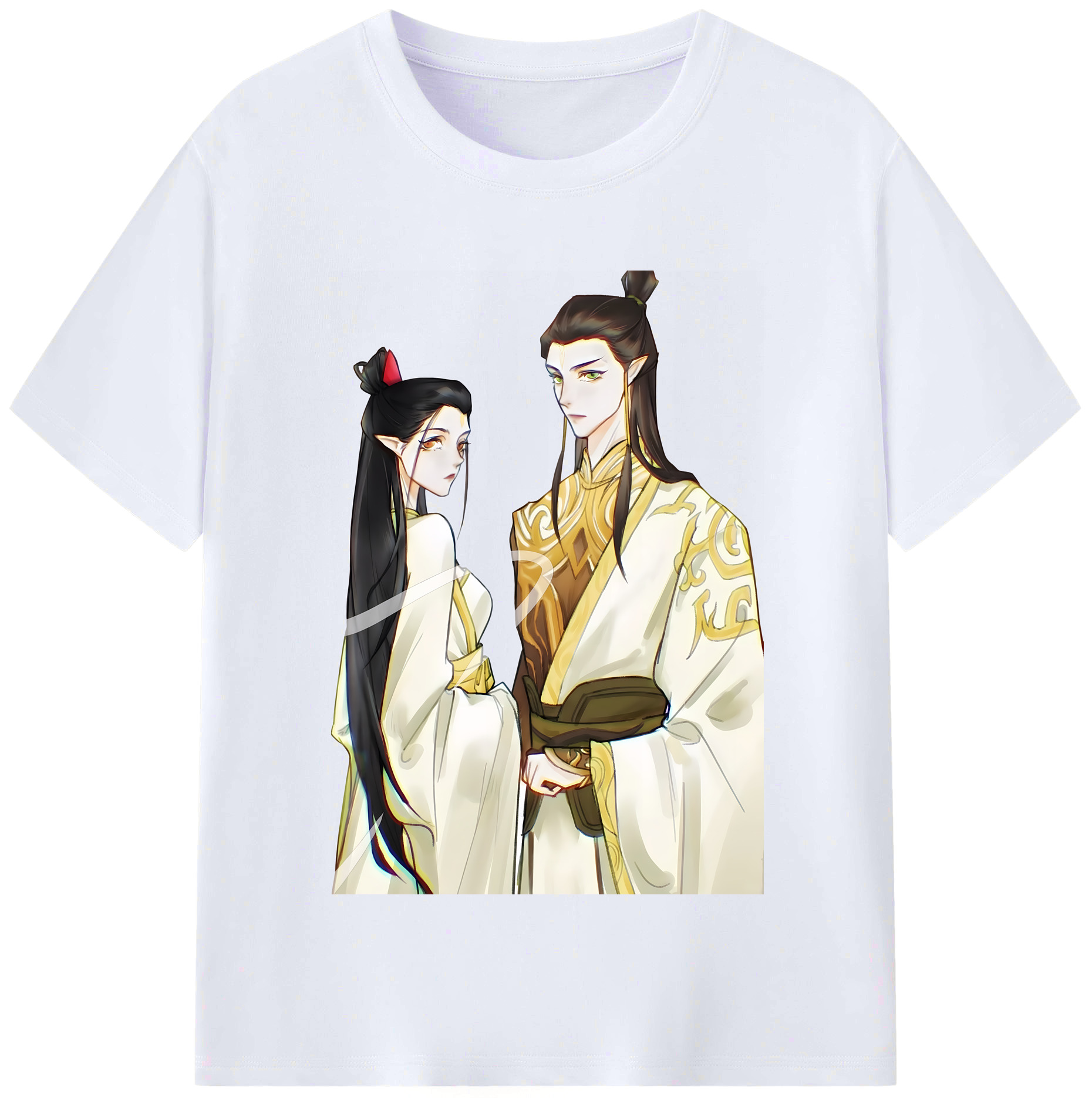 （画像用） Ne Zha 2 ナタ 魔童の大暴れ レディースカジュアルプリントTシャツ（綿100％）
