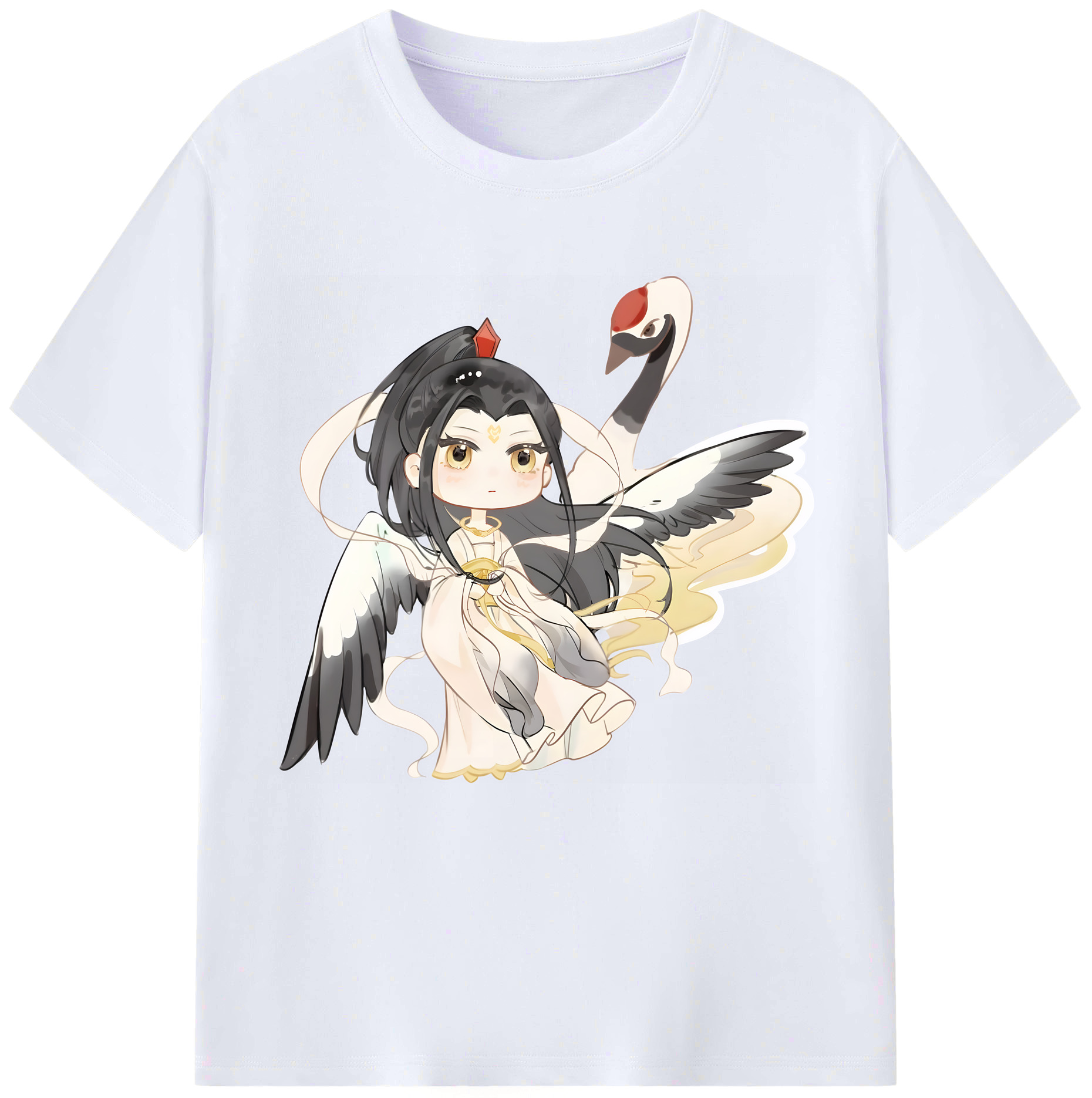 （画像用） Ne Zha 2 ナタ 魔童の大暴れ レディースカジュアルプリントTシャツ（綿100％）