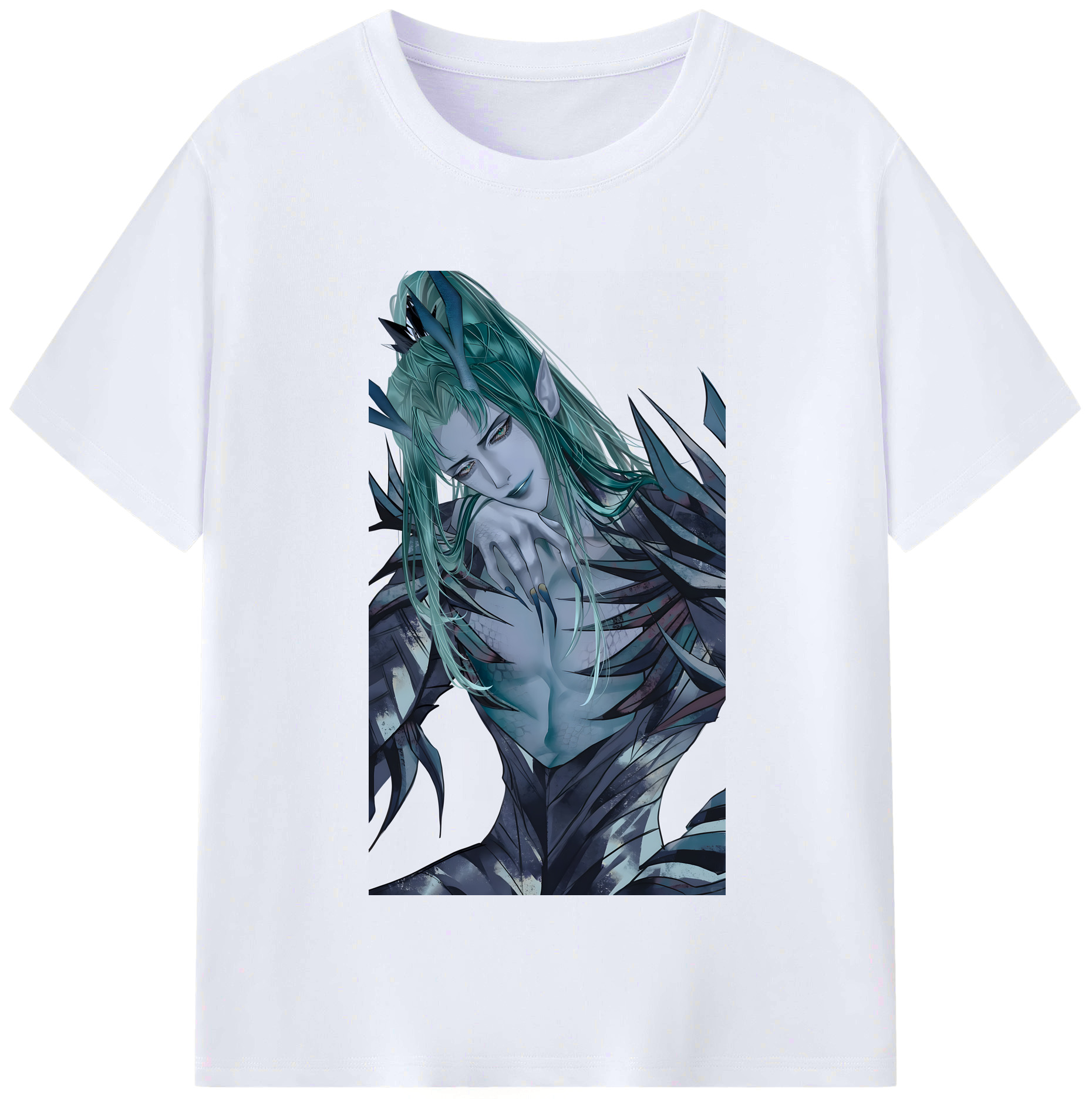（画像用） Ne Zha 2 ナタ 魔童の大暴れ レディースカジュアルプリントTシャツ（綿100％）