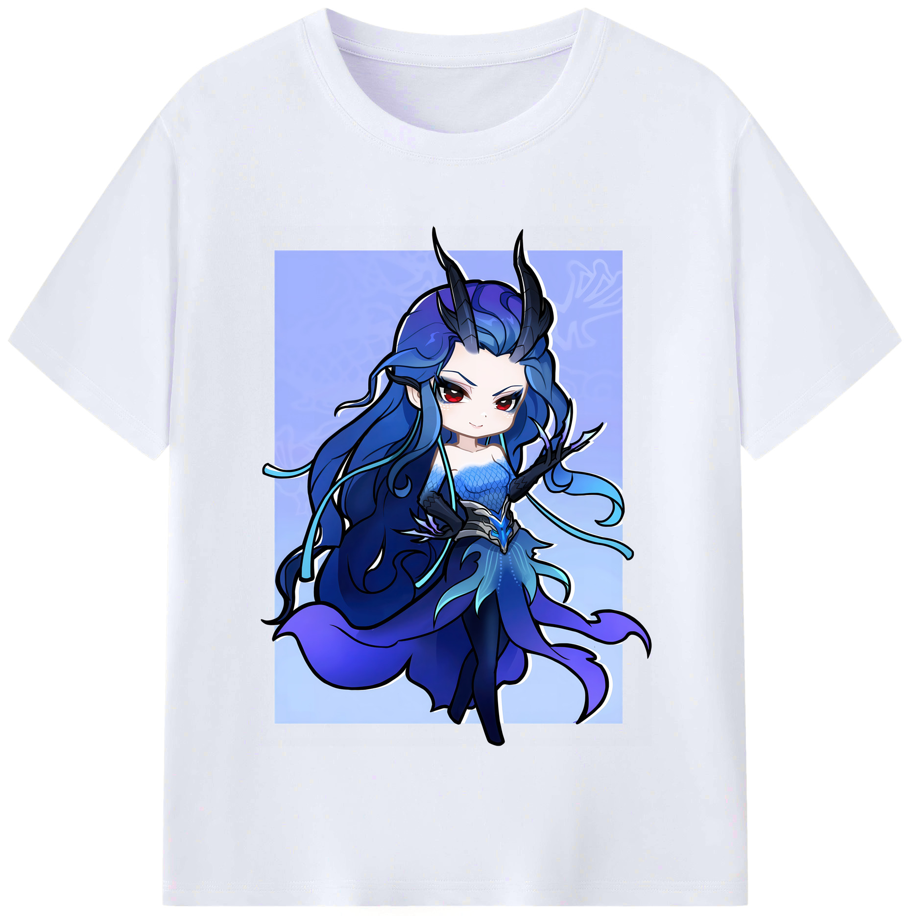 （画像用） Ne Zha 2 ナタ 魔童の大暴れ レディースカジュアルプリントTシャツ（綿100％）