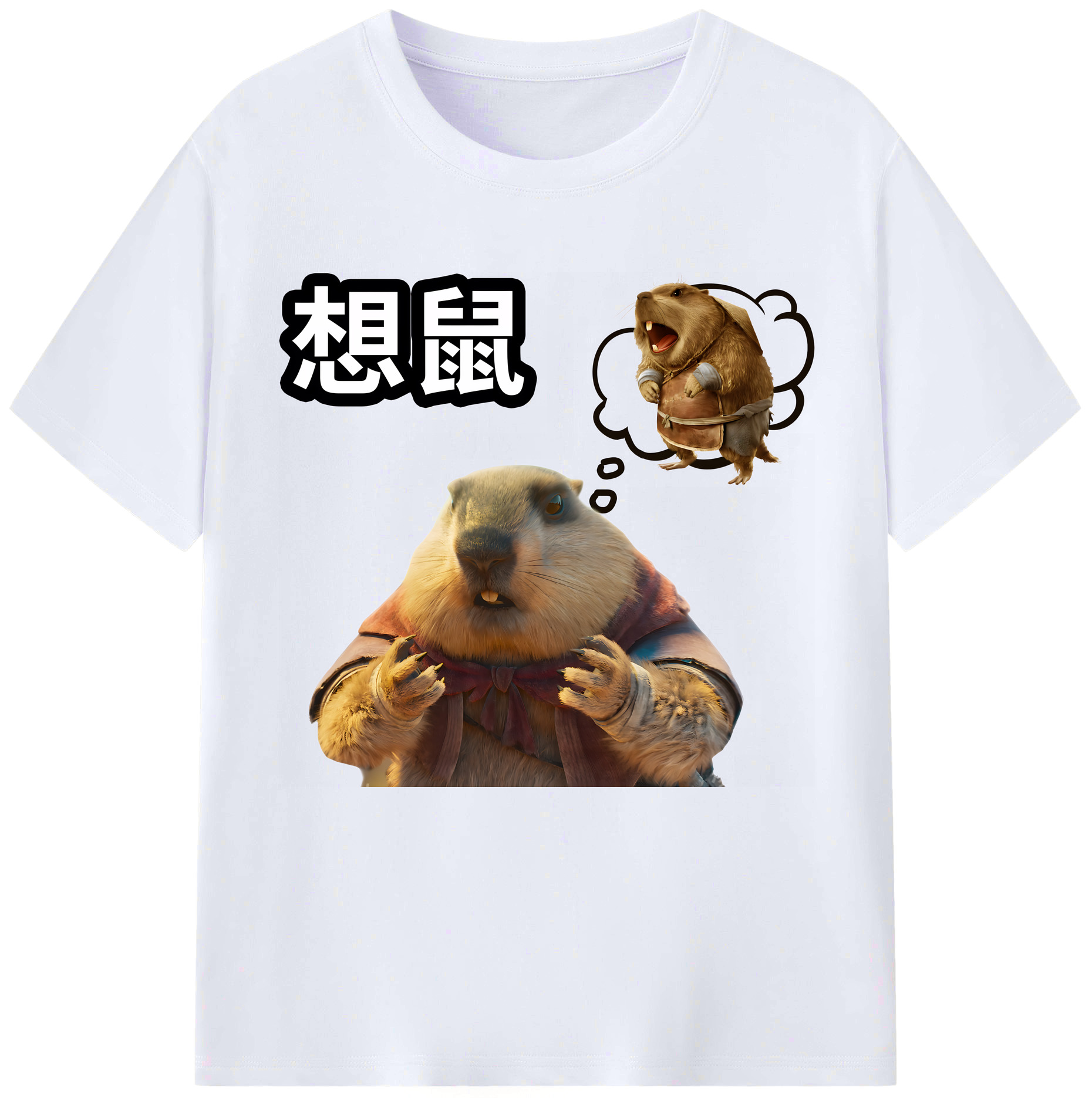 （画像用） Ne Zha 2 ナタ 魔童の大暴れ レディースカジュアルプリントTシャツ（綿100％）