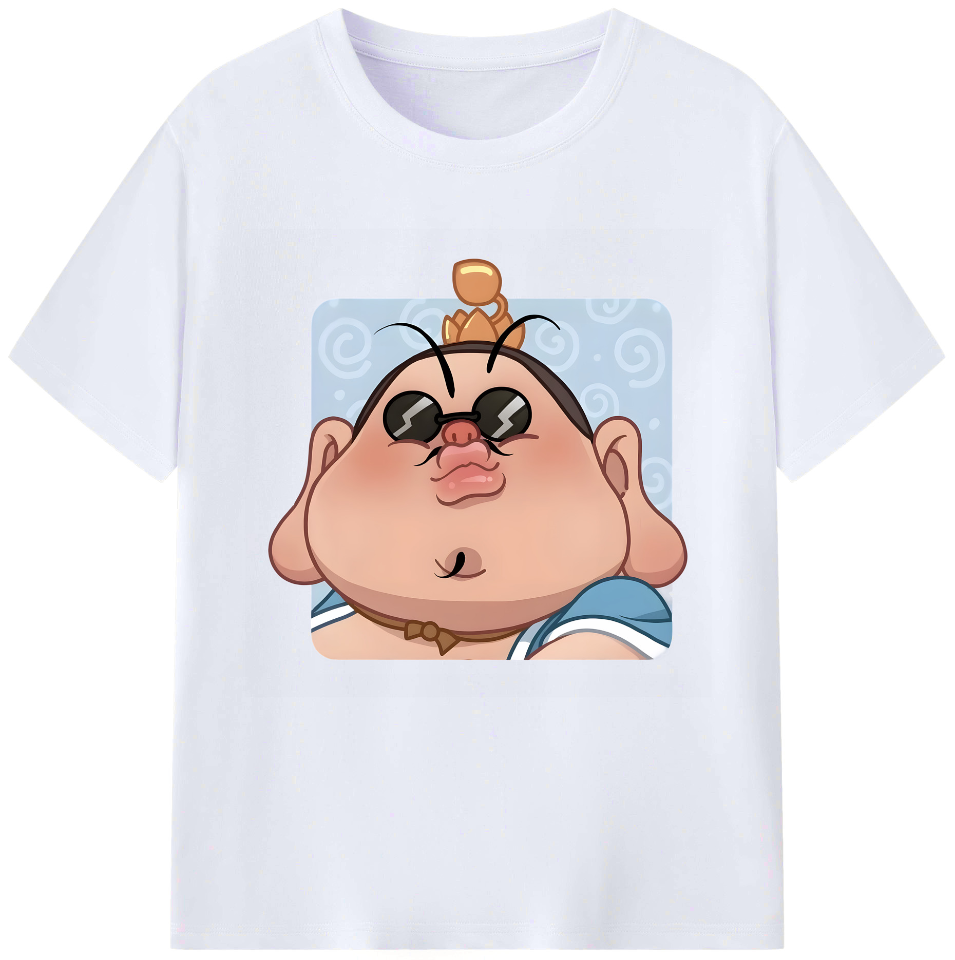 （画像用） Ne Zha 2 ナタ 魔童の大暴れ レディースカジュアルプリントTシャツ（綿100％）