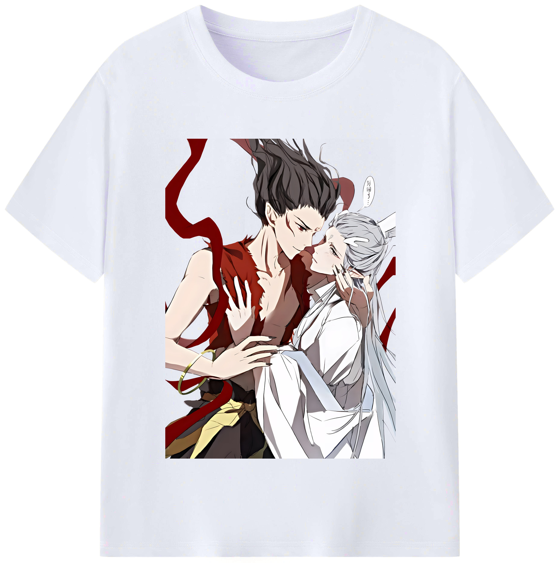 （画像用） Ne Zha 2 ナタ 魔童の大暴れ レディースカジュアルプリントTシャツ（綿100％）