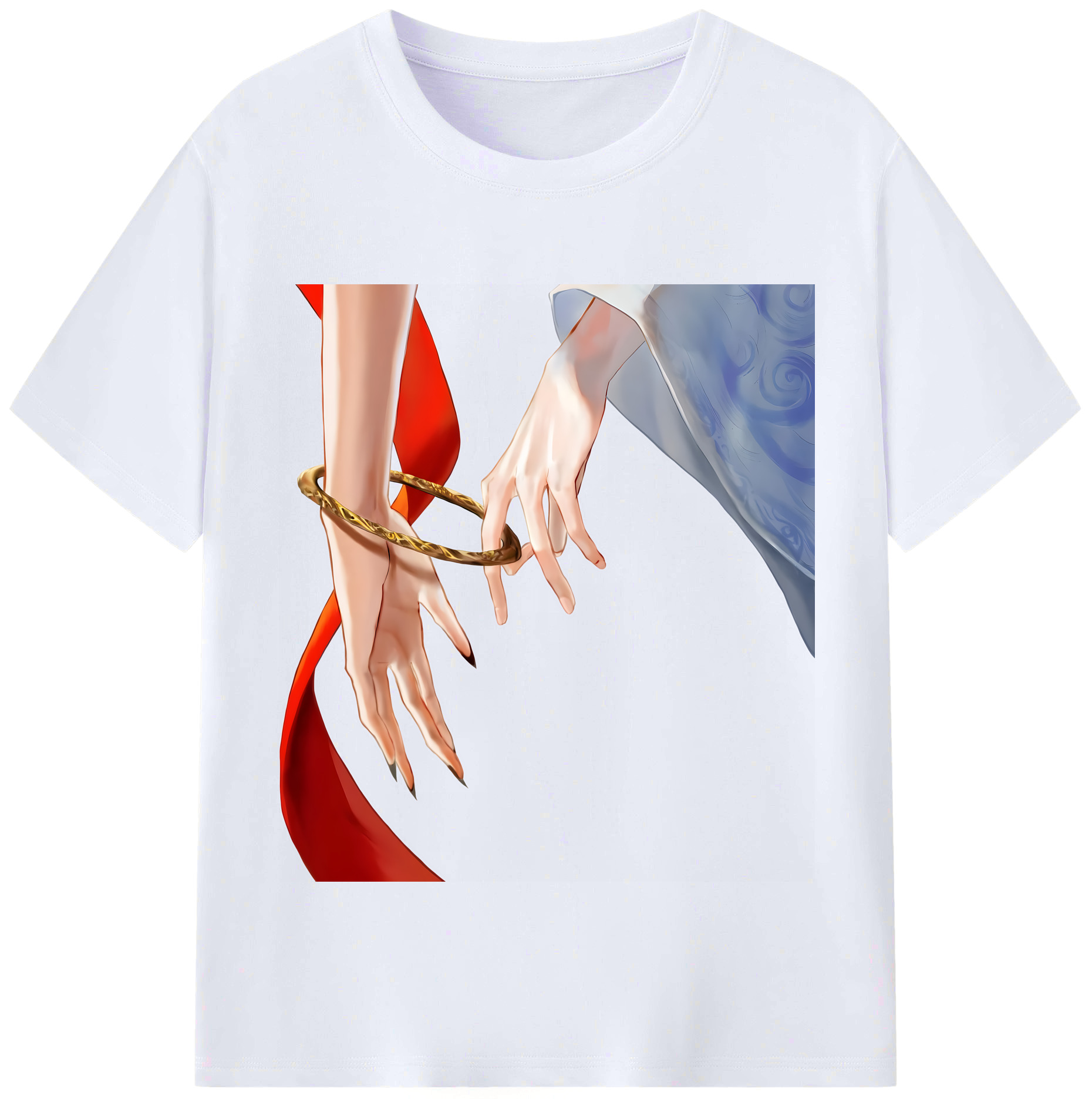 （画像用） Ne Zha 2 ナタ 魔童の大暴れ レディースカジュアルプリントTシャツ（綿100％）