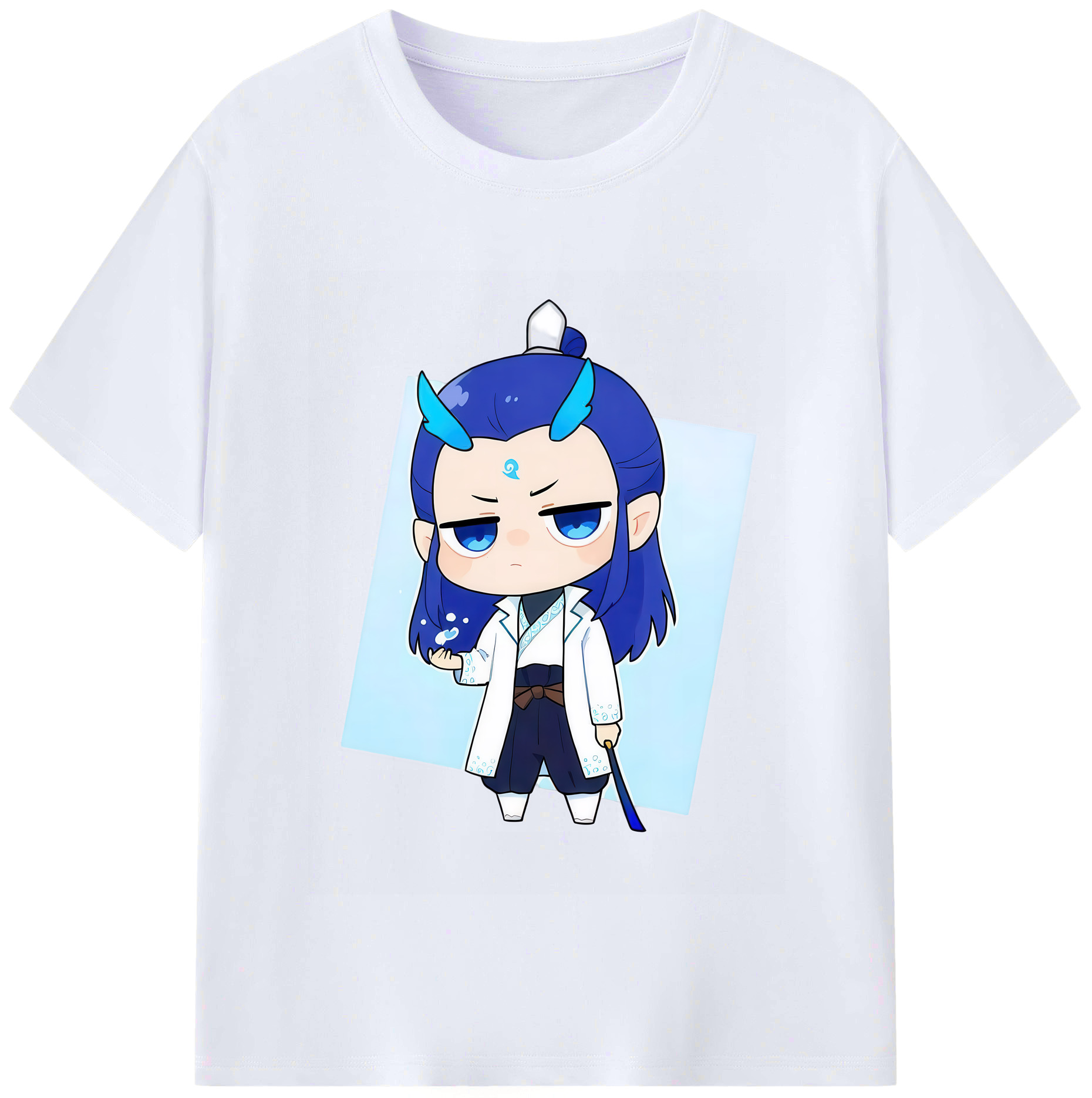 （画像用） Ne Zha 2 ナタ 魔童の大暴れ レディースカジュアルプリントTシャツ（綿100％）