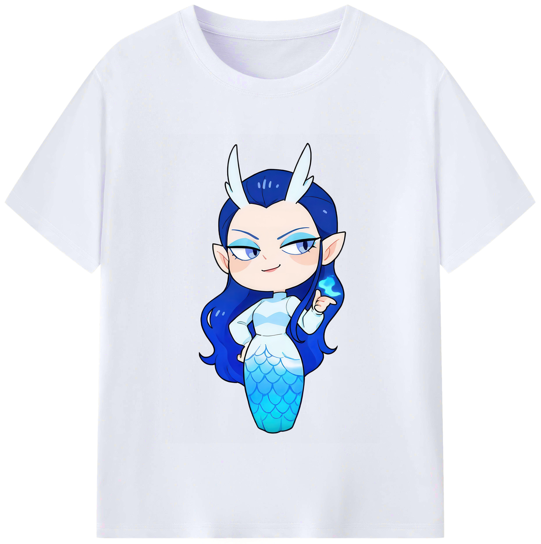（画像用） Ne Zha 2 ナタ 魔童の大暴れ レディースカジュアルプリントTシャツ（綿100％）