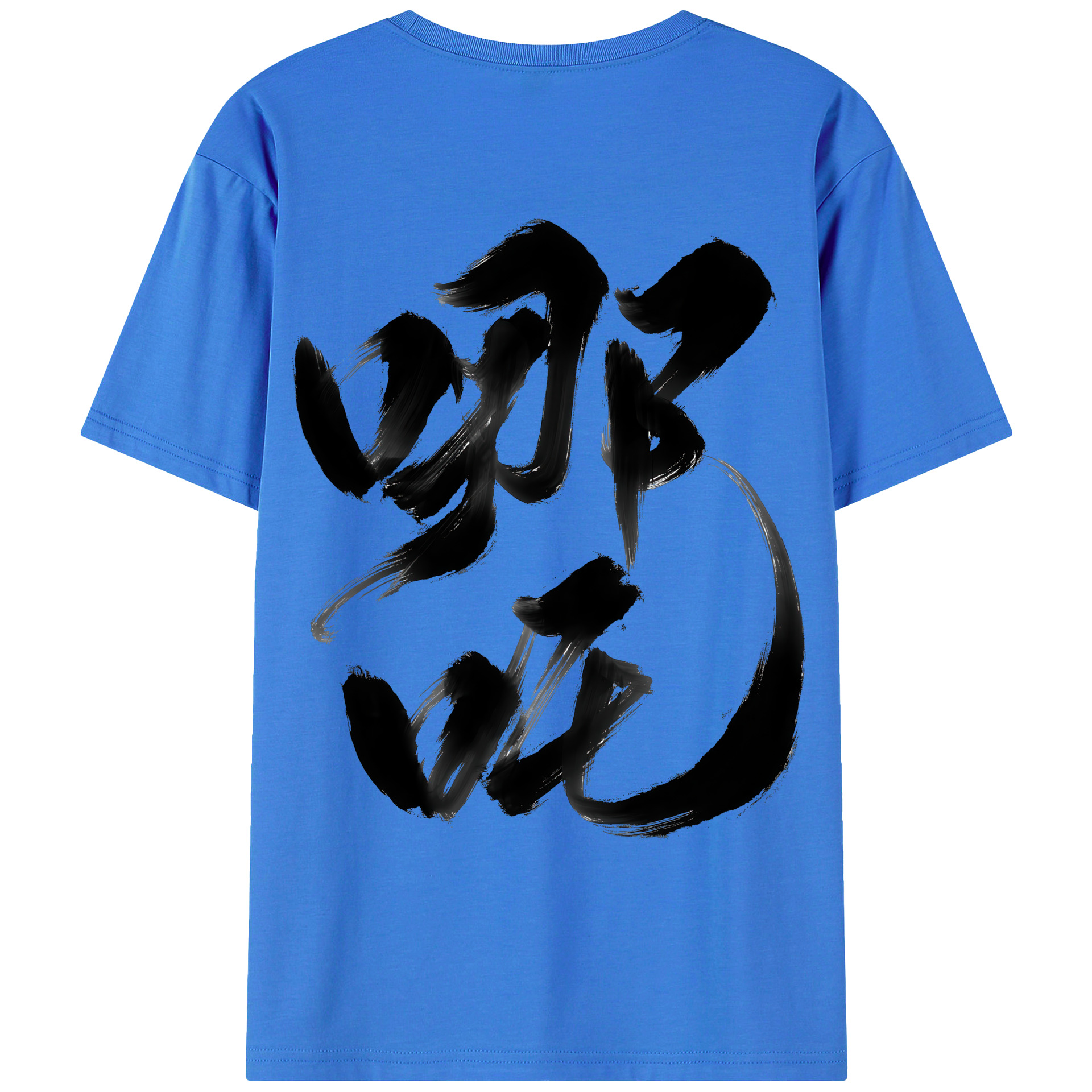 （画像用） Ne Zha 2 ナタ 魔童の大暴れ 綿100％ メンズ半袖Tシャツ（バックプリント） 通気性