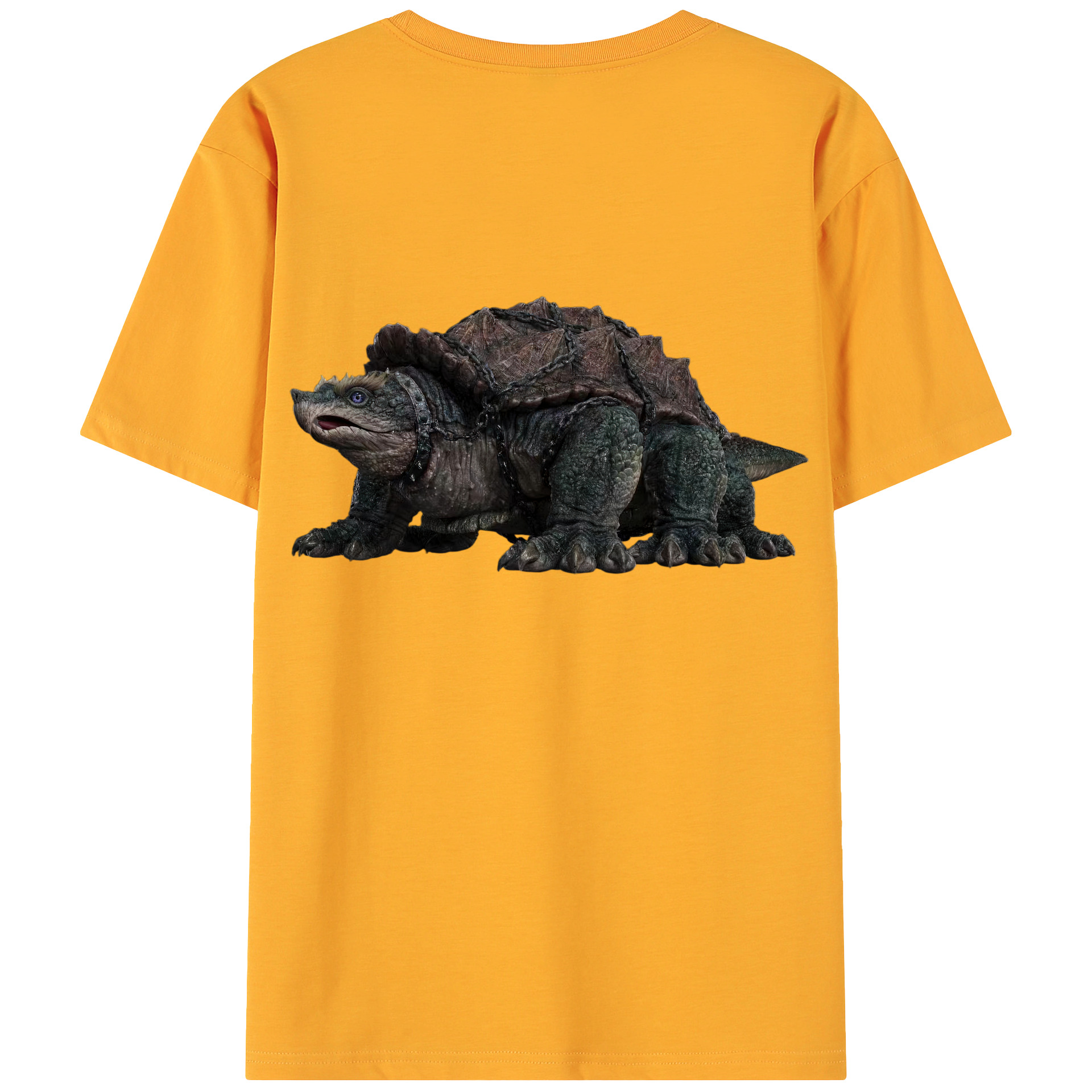 （画像用） Ne Zha 2 ナタ 魔童の大暴れ 綿100％ メンズ半袖Tシャツ（バックプリント） 通気性