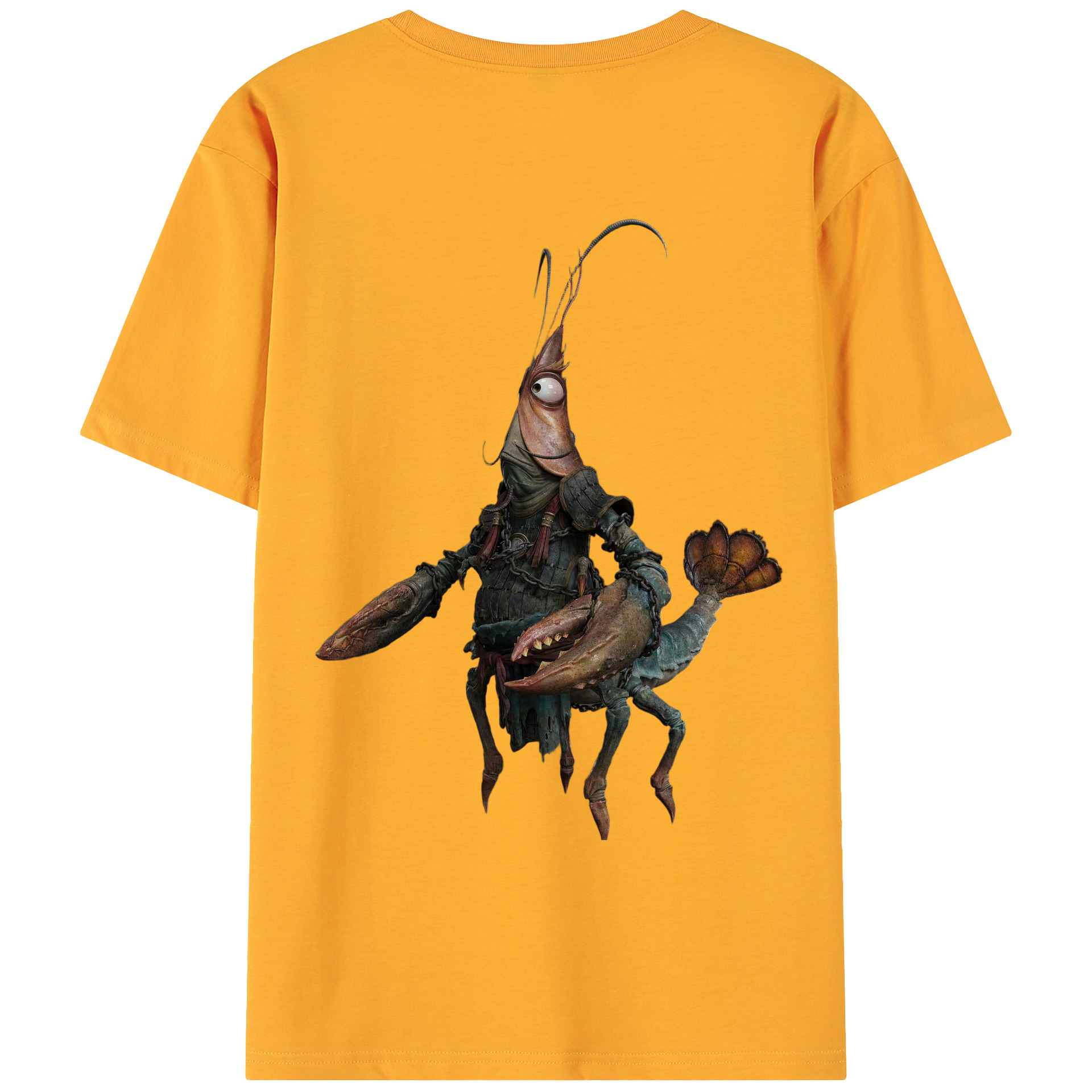 （画像用） Ne Zha 2 ナタ 魔童の大暴れ 綿100％ メンズ半袖Tシャツ（バックプリント） 通気性
