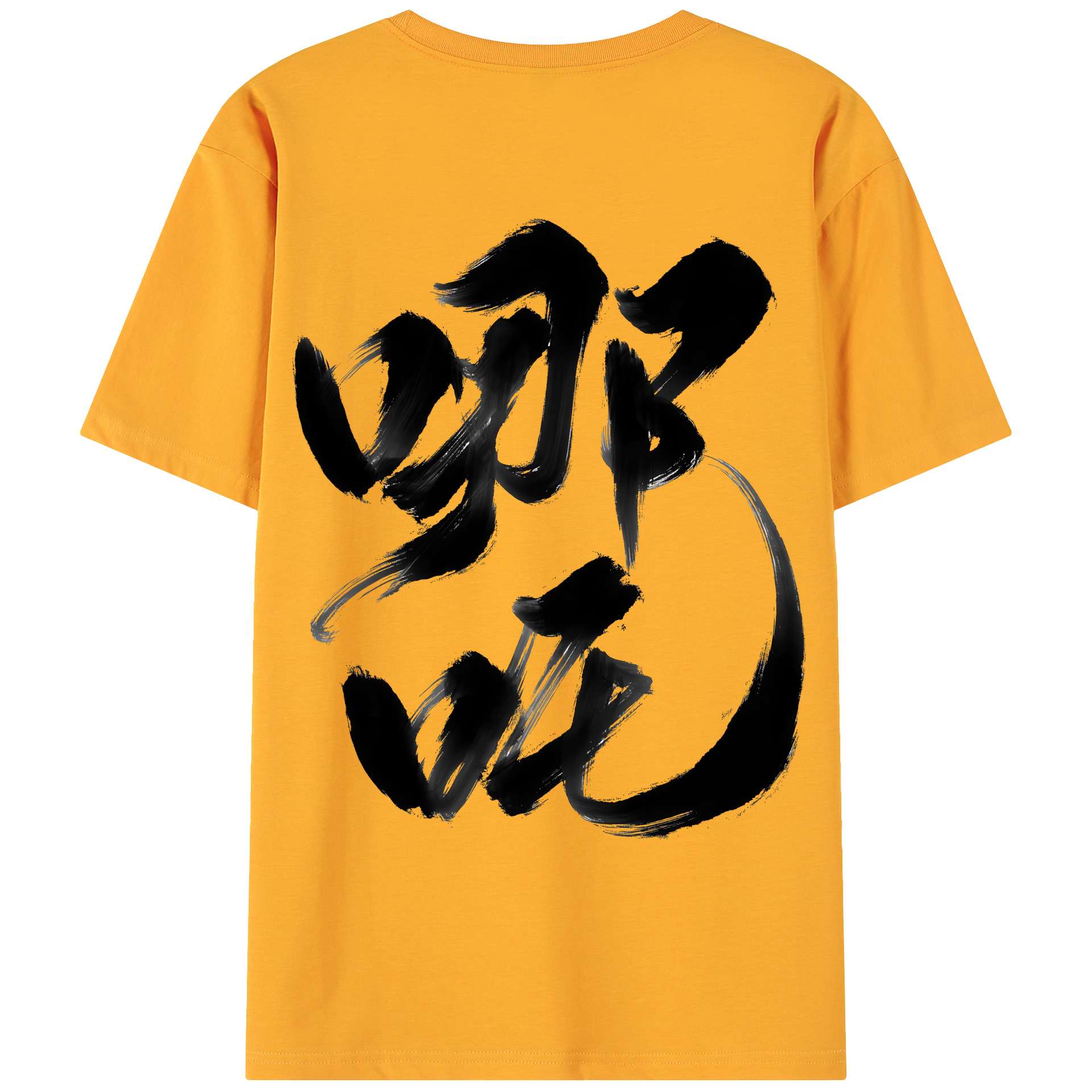 （画像用） Ne Zha 2 ナタ 魔童の大暴れ 綿100％ メンズ半袖Tシャツ（バックプリント） 通気性