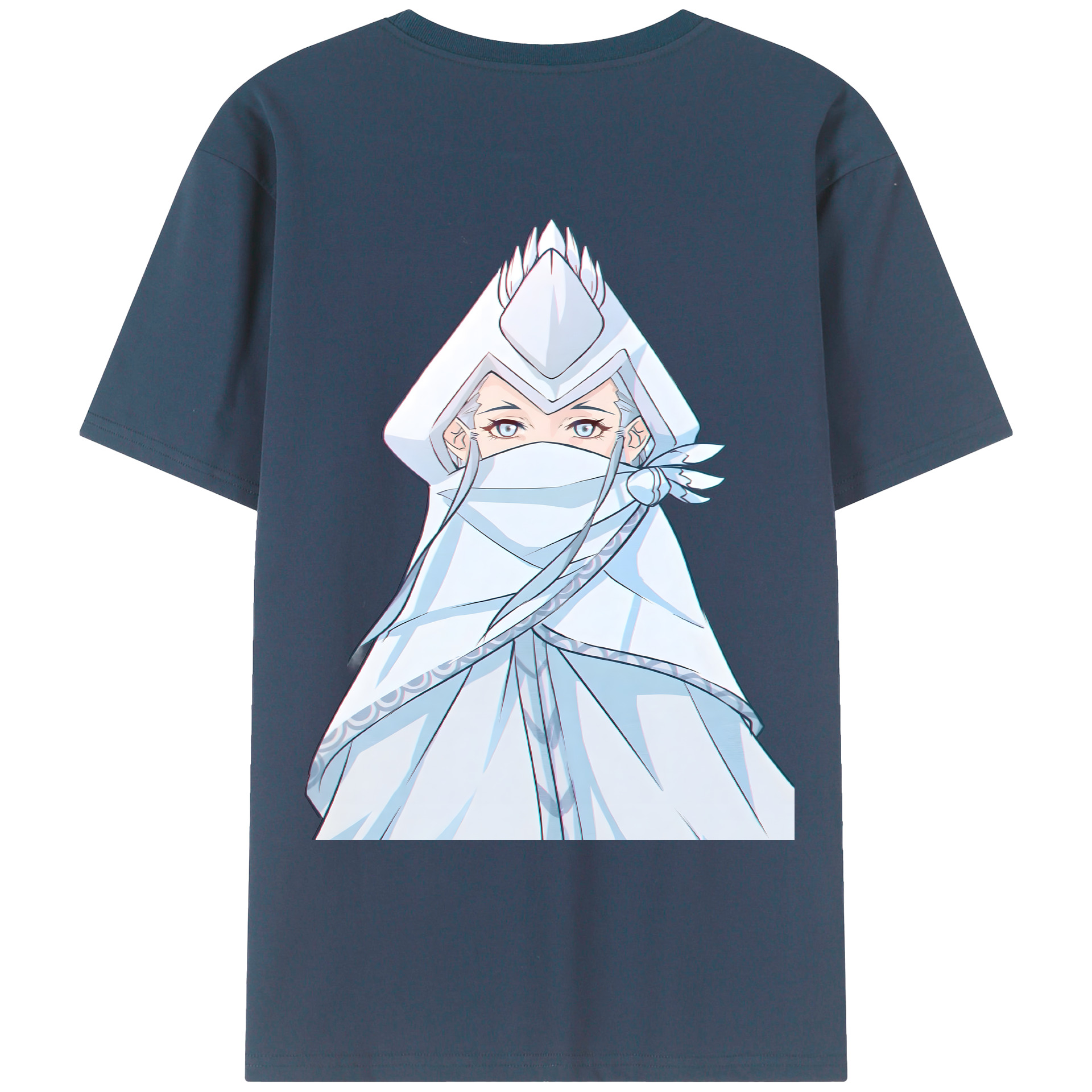 （画像用） Ne Zha 2 ナタ 魔童の大暴れ 綿100％ メンズ半袖Tシャツ（バックプリント） 通気性