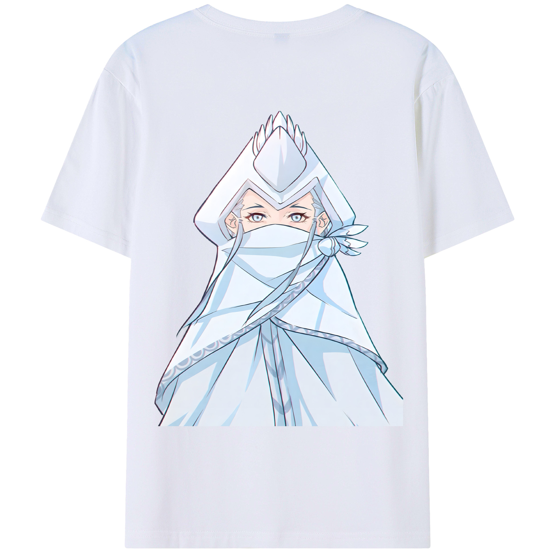 （画像用） Ne Zha 2 ナタ 魔童の大暴れ 綿100％ メンズ半袖Tシャツ（バックプリント） 通気性