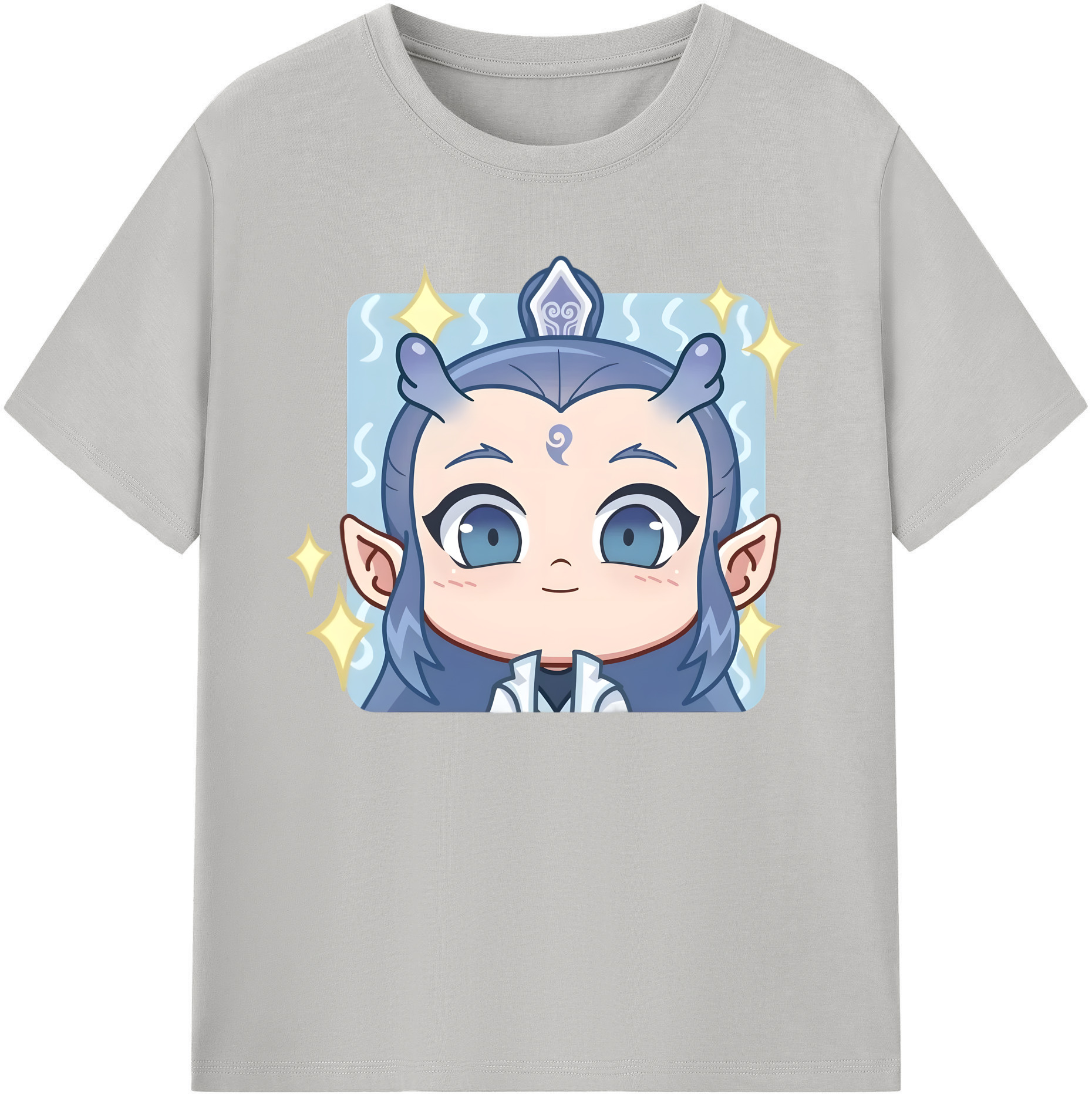 （画像用） Ne Zha 2 ナタ 魔童の大暴れ 綿100％ メンズ半袖Tシャツ｜肌触りやわらか＆通気性