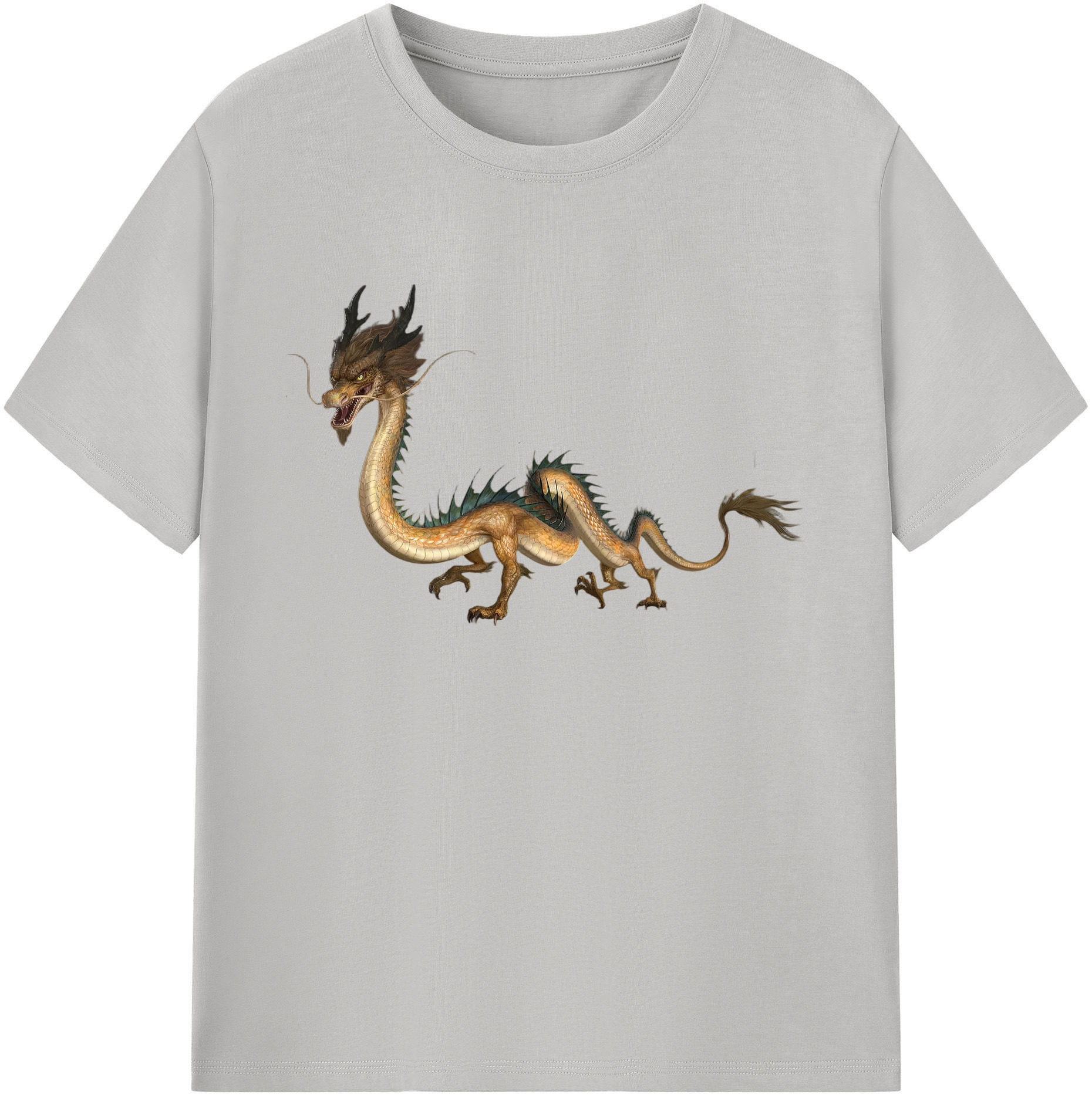 （画像用） Ne Zha 2 ナタ 魔童の大暴れ 綿100％ メンズ半袖Tシャツ｜肌触りやわらか＆通気性