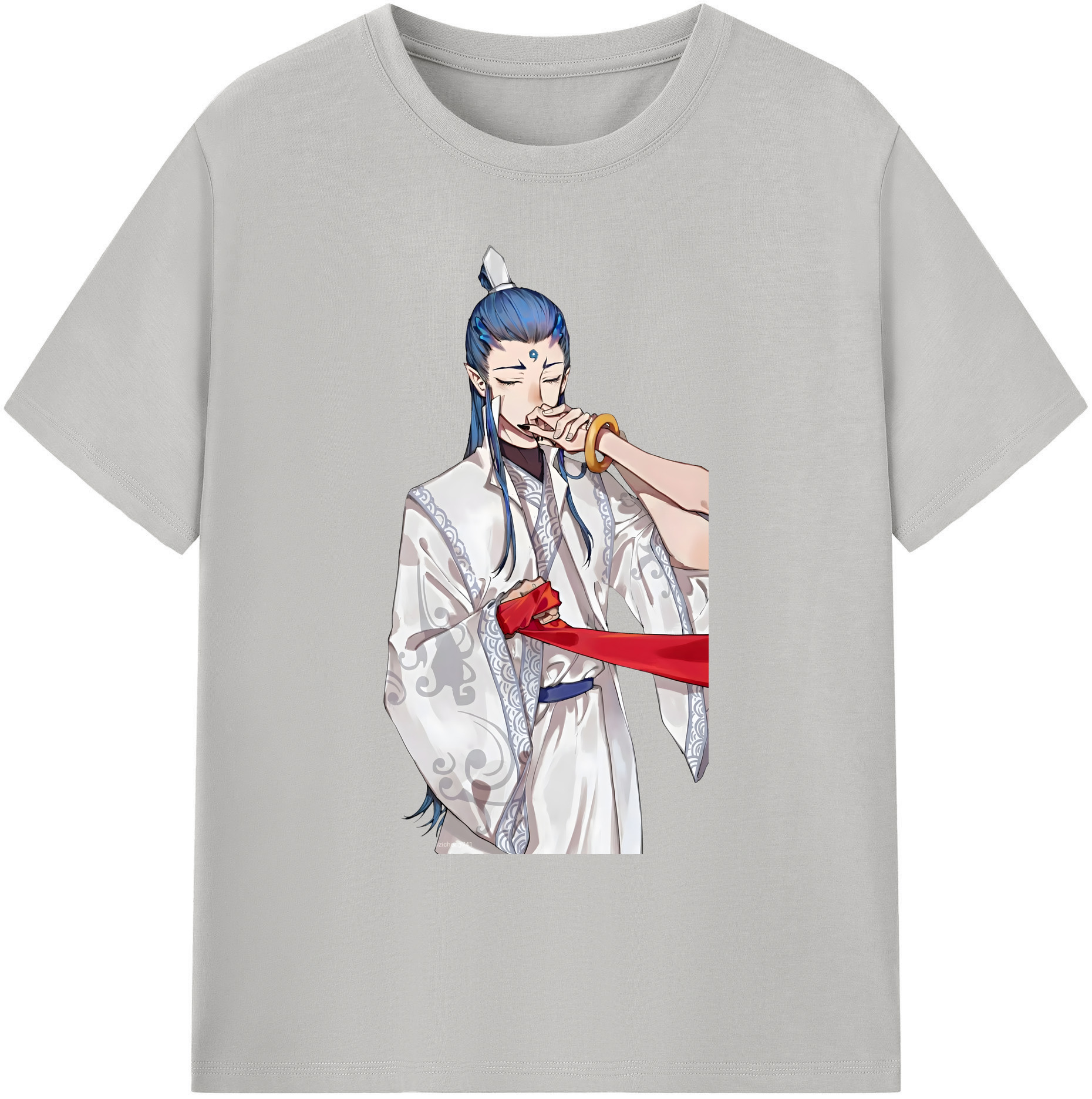 （画像用） Ne Zha 2 ナタ 魔童の大暴れ 綿100％ メンズ半袖Tシャツ｜肌触りやわらか＆通気性