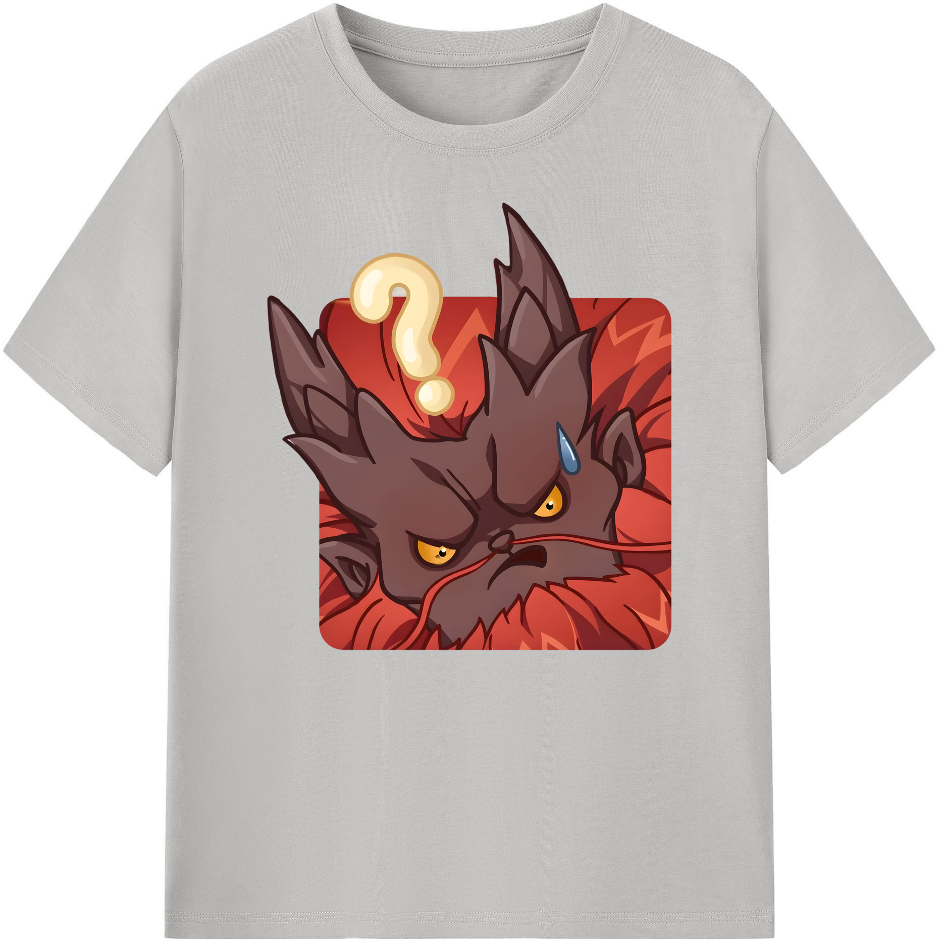 （画像用） Ne Zha 2 ナタ 魔童の大暴れ 綿100％ メンズ半袖Tシャツ｜肌触りやわらか＆通気性