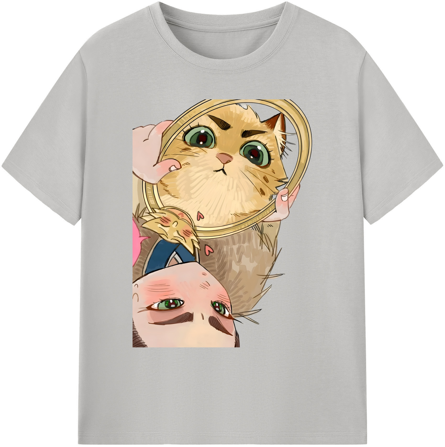 （画像用） Ne Zha 2 ナタ 魔童の大暴れ 綿100％ メンズ半袖Tシャツ｜肌触りやわらか＆通気性