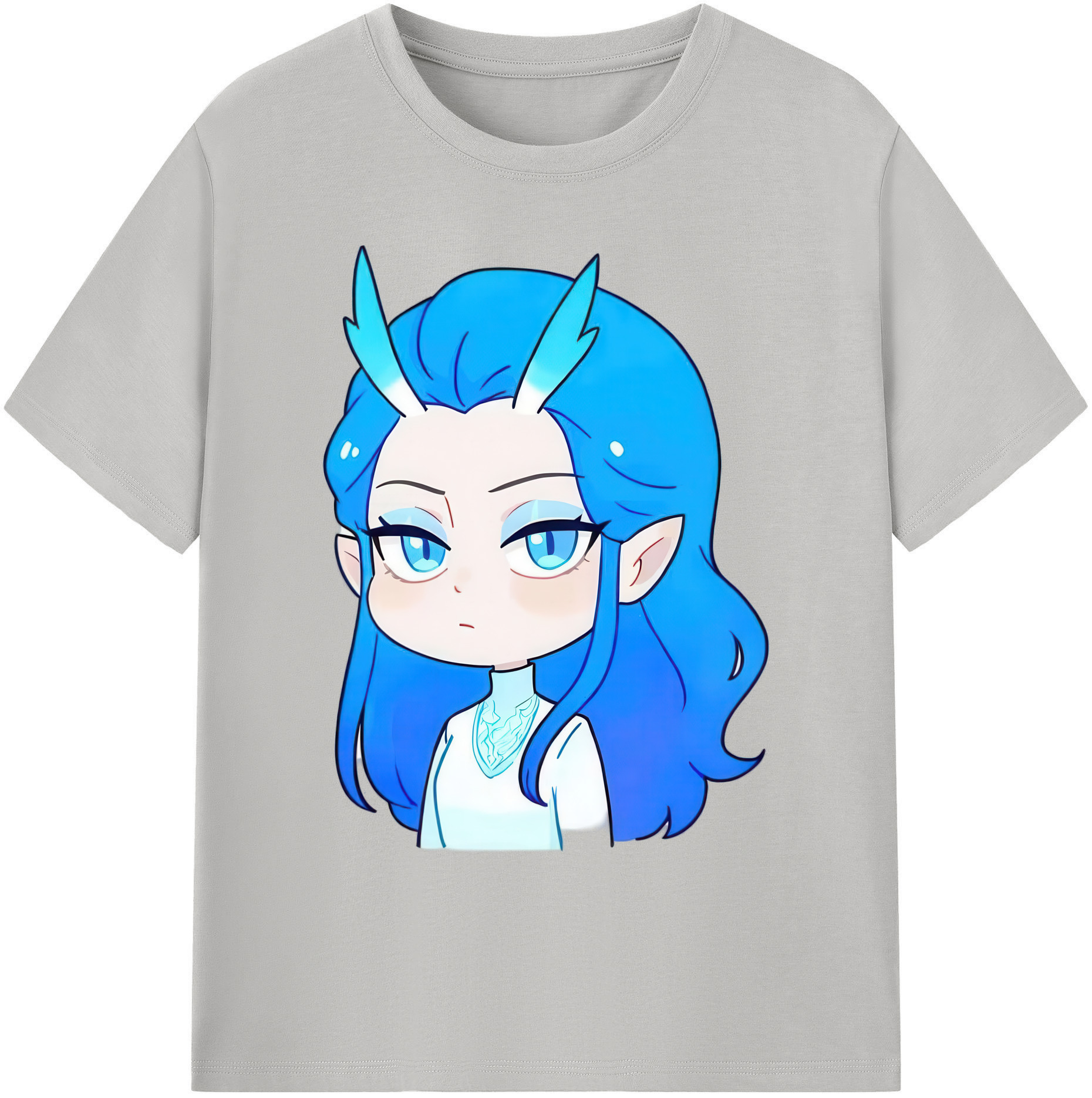 （画像用） Ne Zha 2 ナタ 魔童の大暴れ 綿100％ メンズ半袖Tシャツ｜肌触りやわらか＆通気性
