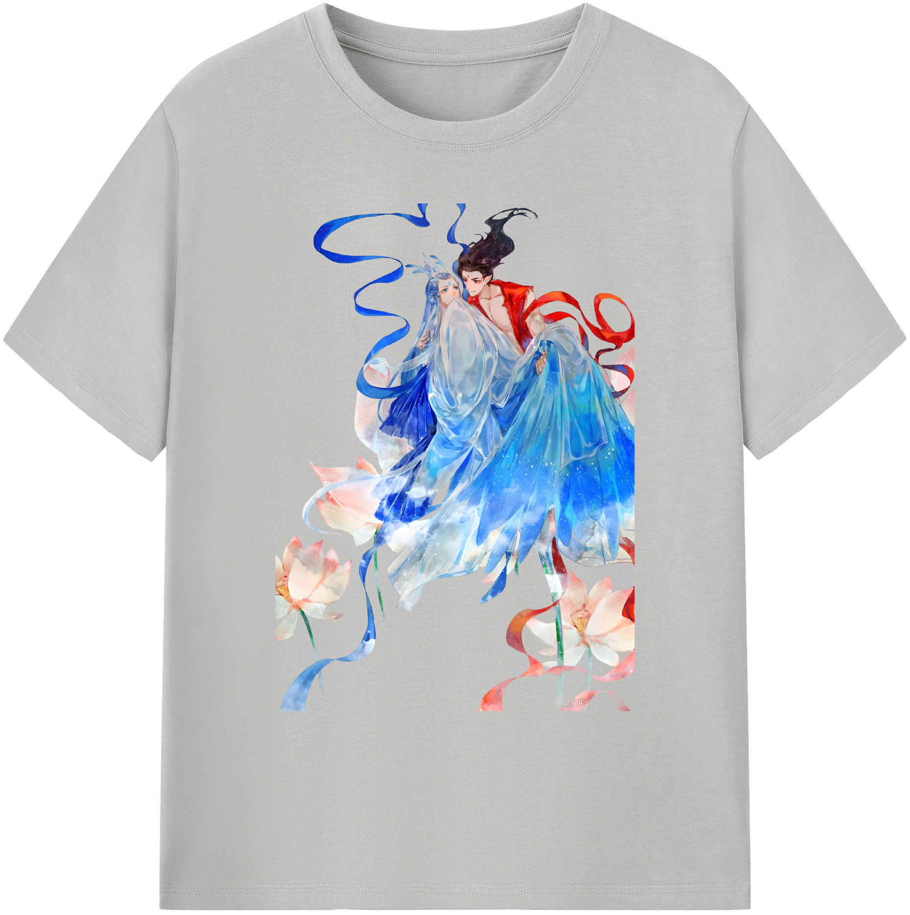 （画像用） Ne Zha 2 ナタ 魔童の大暴れ 綿100％ メンズ半袖Tシャツ｜肌触りやわらか＆通気性