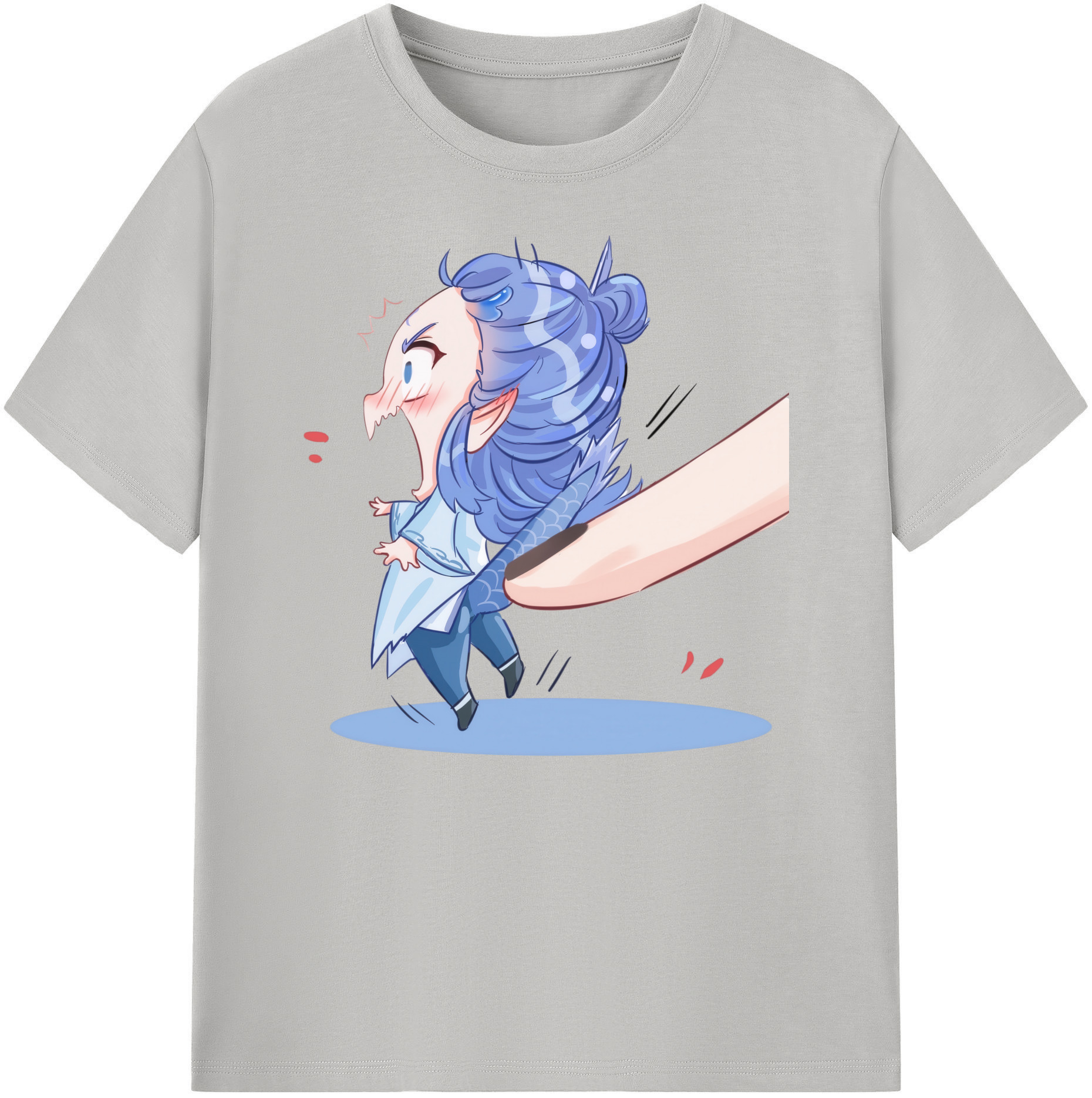 （画像用） Ne Zha 2 ナタ 魔童の大暴れ 綿100％ メンズ半袖Tシャツ｜肌触りやわらか＆通気性