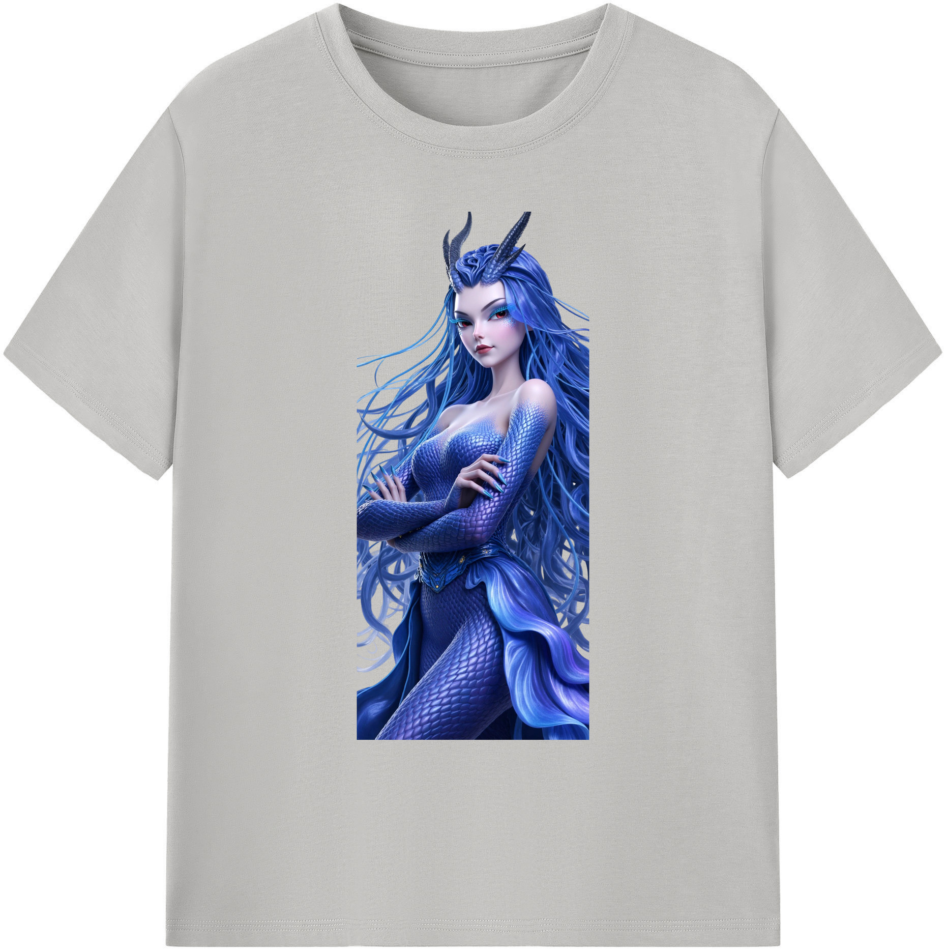 （画像用） Ne Zha 2 ナタ 魔童の大暴れ 綿100％ メンズ半袖Tシャツ｜肌触りやわらか＆通気性