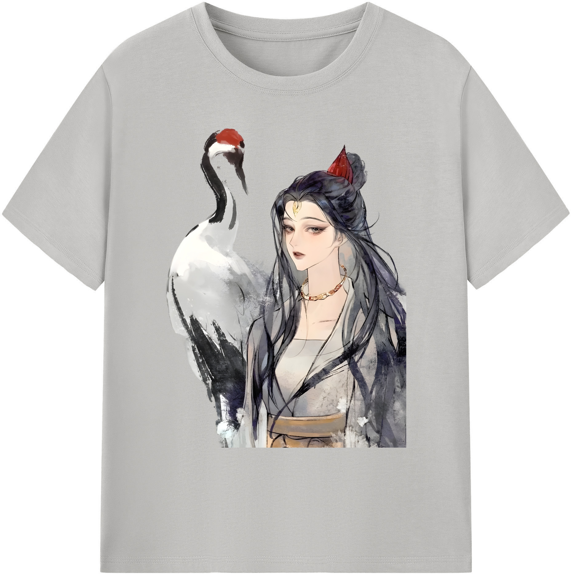 （画像用） Ne Zha 2 ナタ 魔童の大暴れ 綿100％ メンズ半袖Tシャツ｜肌触りやわらか＆通気性
