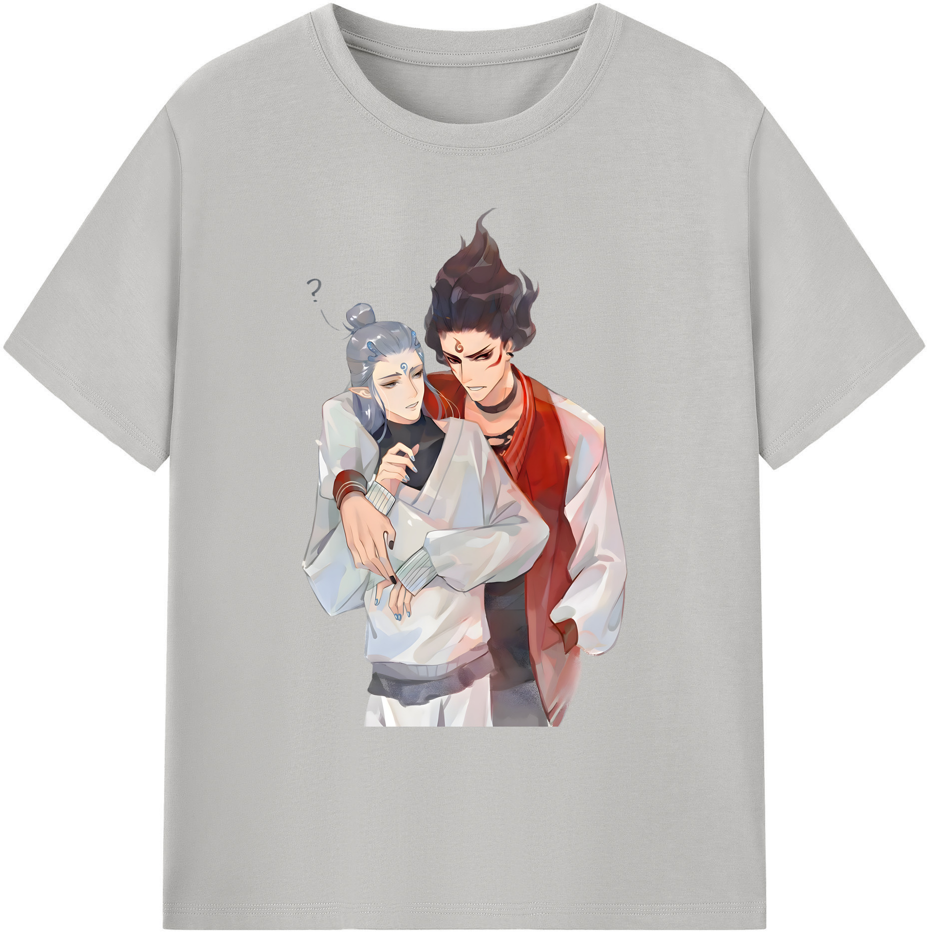 （画像用） Ne Zha 2 ナタ 魔童の大暴れ 綿100％ メンズ半袖Tシャツ｜肌触りやわらか＆通気性