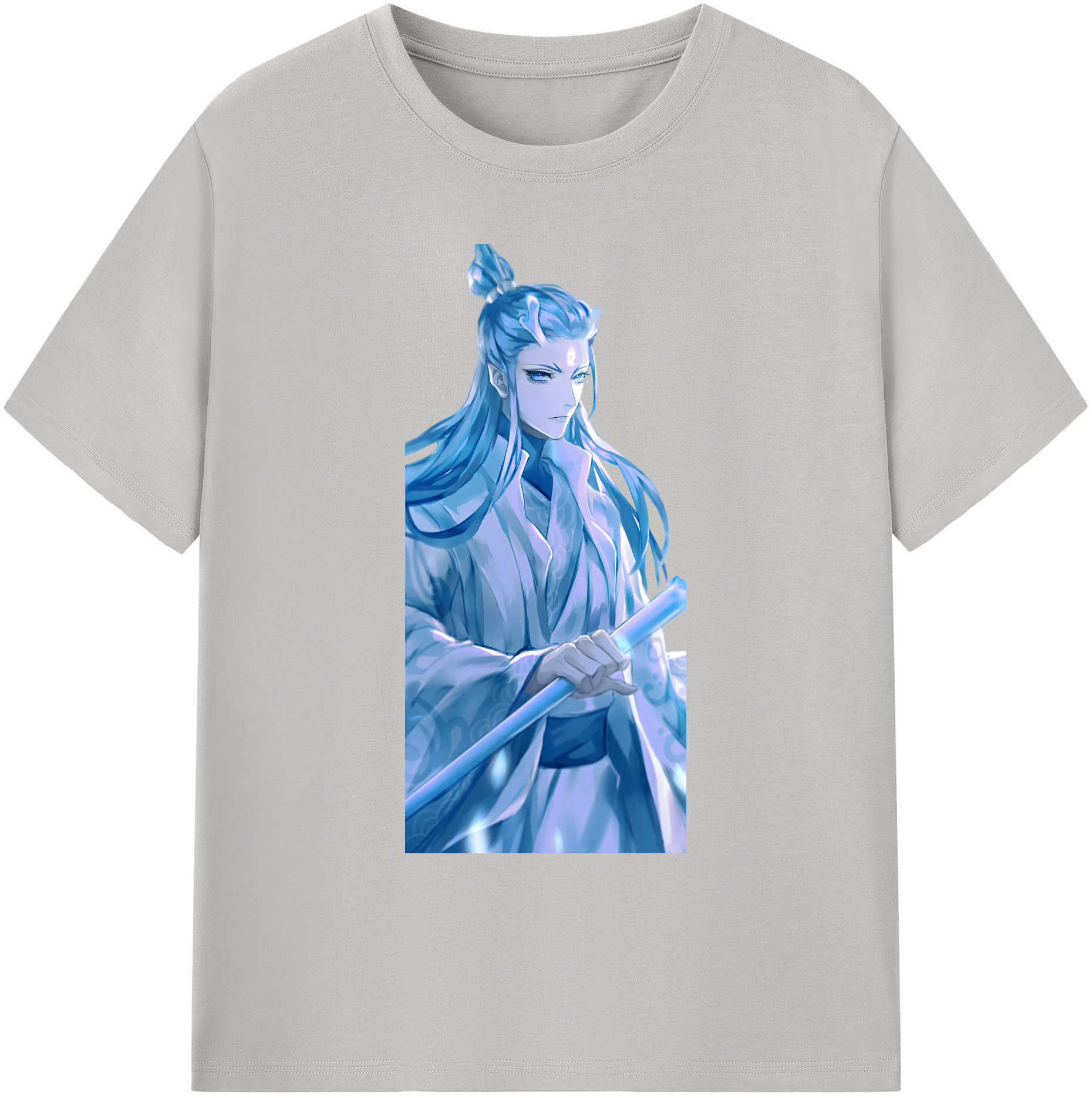 （画像用） Ne Zha 2 ナタ 魔童の大暴れ 綿100％ メンズ半袖Tシャツ｜肌触りやわらか＆通気性
