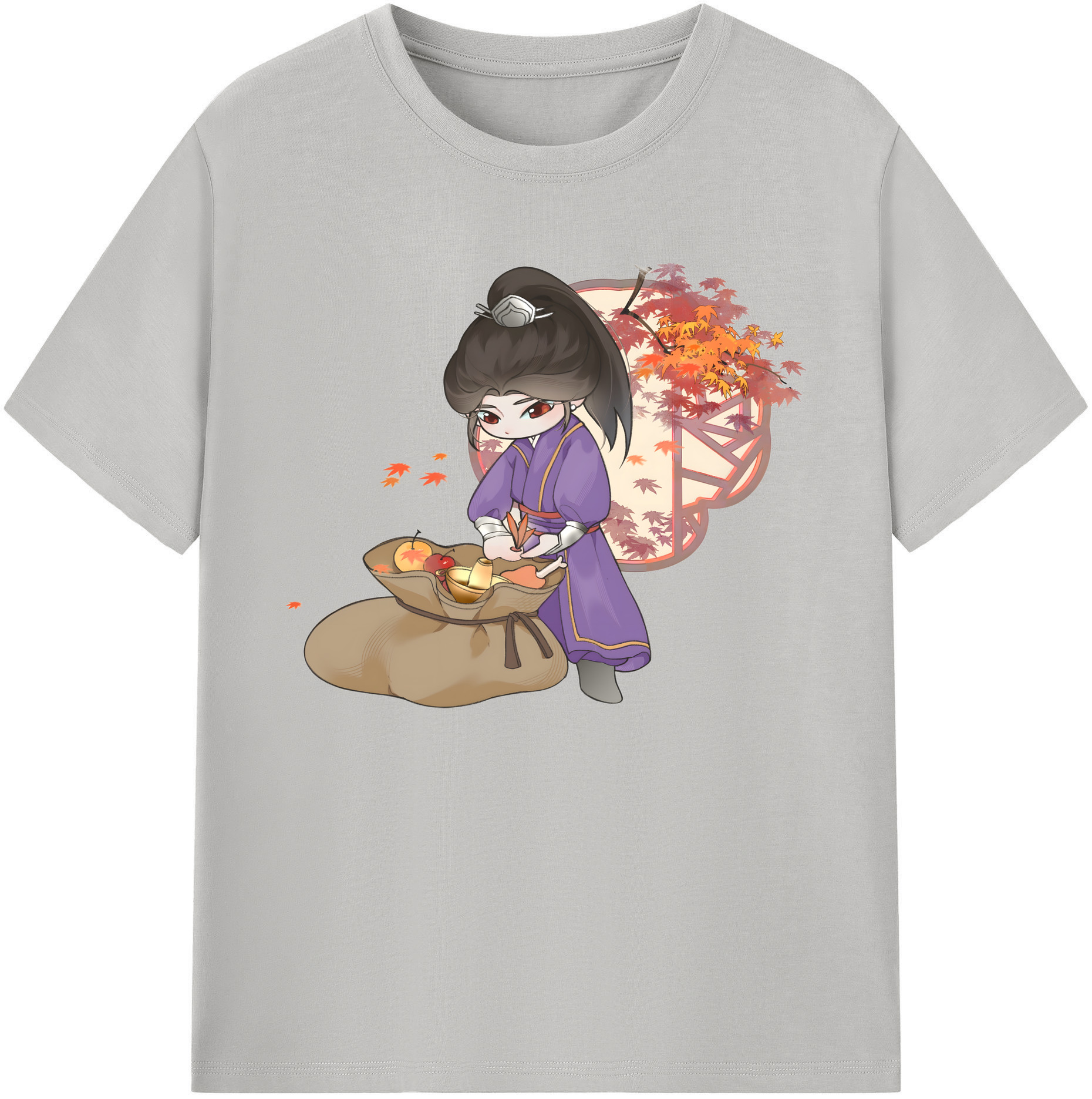 （画像用） Ne Zha 2 ナタ 魔童の大暴れ 綿100％ メンズ半袖Tシャツ｜肌触りやわらか＆通気性