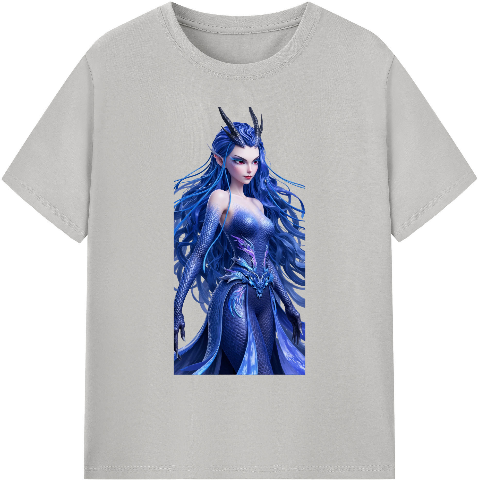 （画像用） Ne Zha 2 ナタ 魔童の大暴れ 綿100％ メンズ半袖Tシャツ｜肌触りやわらか＆通気性
