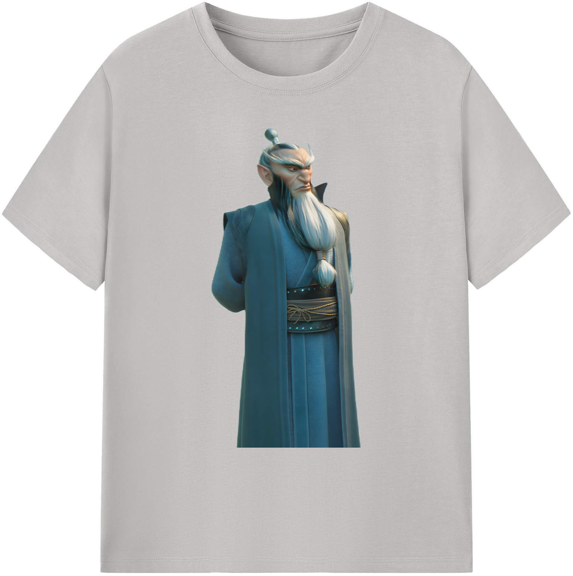 （画像用） Ne Zha 2 ナタ 魔童の大暴れ 綿100％ メンズ半袖Tシャツ｜肌触りやわらか＆通気性