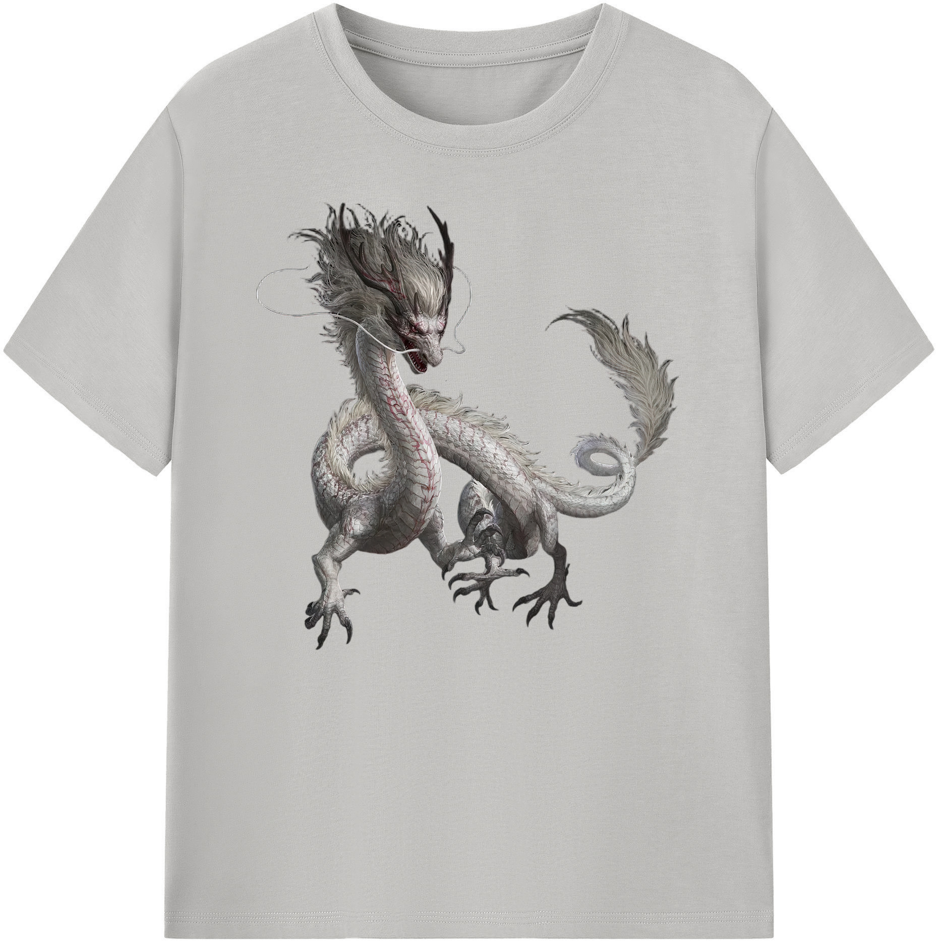 （画像用） Ne Zha 2 ナタ 魔童の大暴れ 綿100％ メンズ半袖Tシャツ｜肌触りやわらか＆通気性