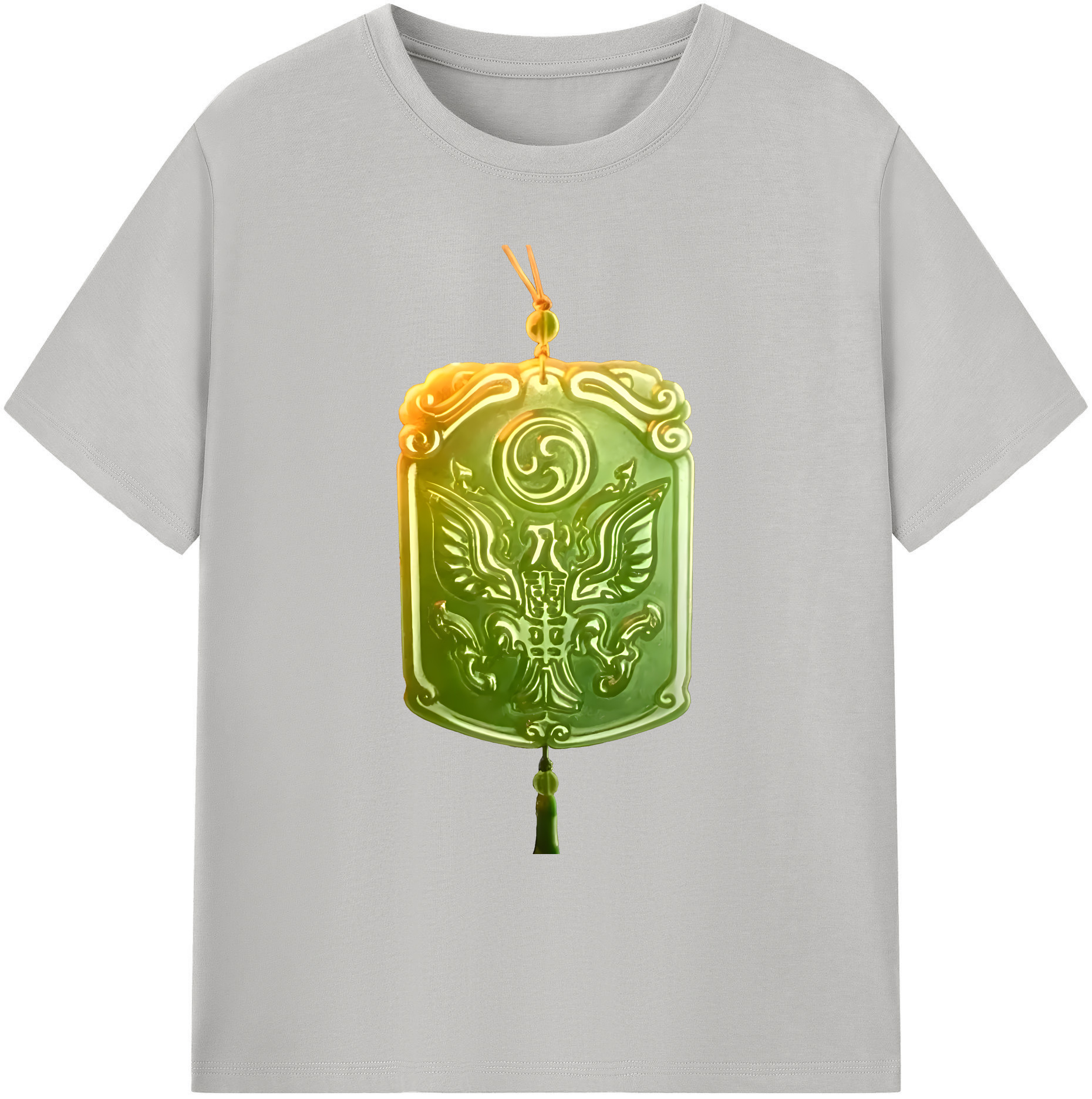 （画像用） Ne Zha 2 ナタ 魔童の大暴れ 綿100％ メンズ半袖Tシャツ｜肌触りやわらか＆通気性