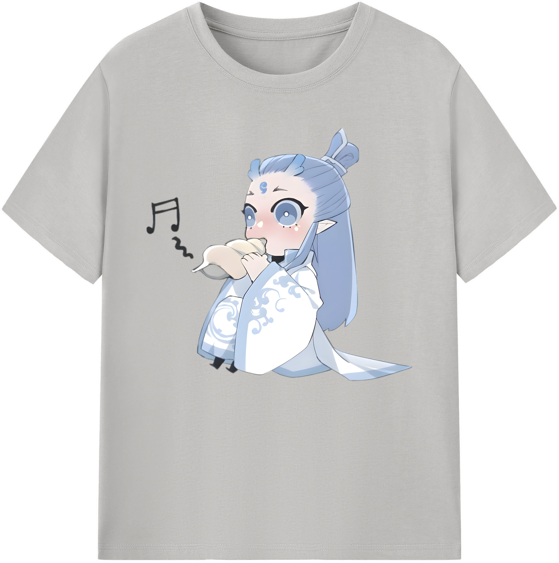 （画像用） Ne Zha 2 ナタ 魔童の大暴れ 綿100％ メンズ半袖Tシャツ｜肌触りやわらか＆通気性