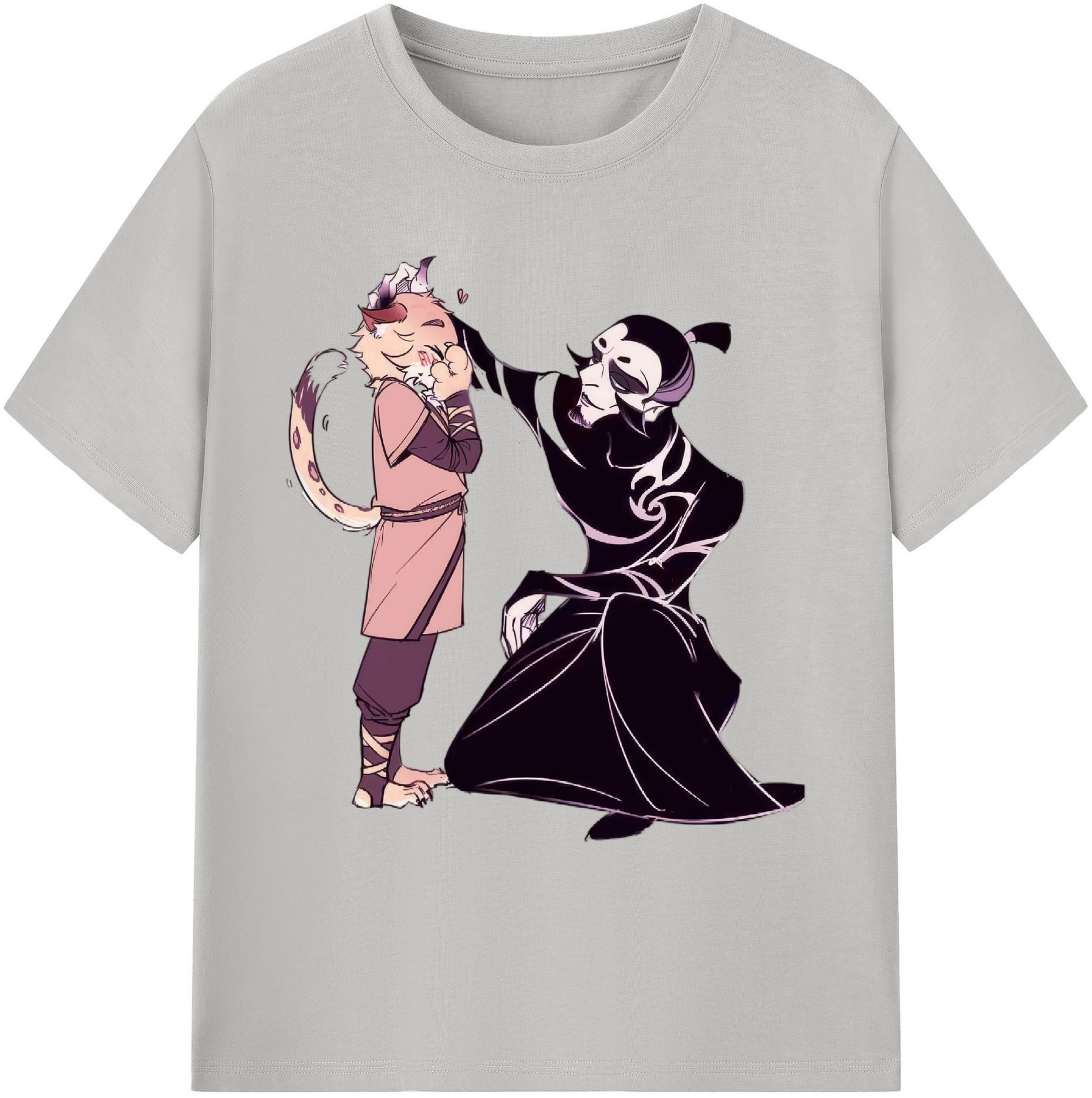 （画像用） Ne Zha 2 ナタ 魔童の大暴れ 綿100％ メンズ半袖Tシャツ｜肌触りやわらか＆通気性