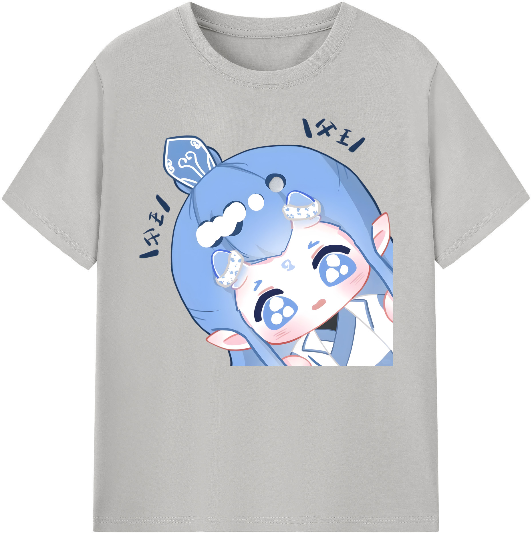 （画像用） Ne Zha 2 ナタ 魔童の大暴れ 綿100％ メンズ半袖Tシャツ｜肌触りやわらか＆通気性
