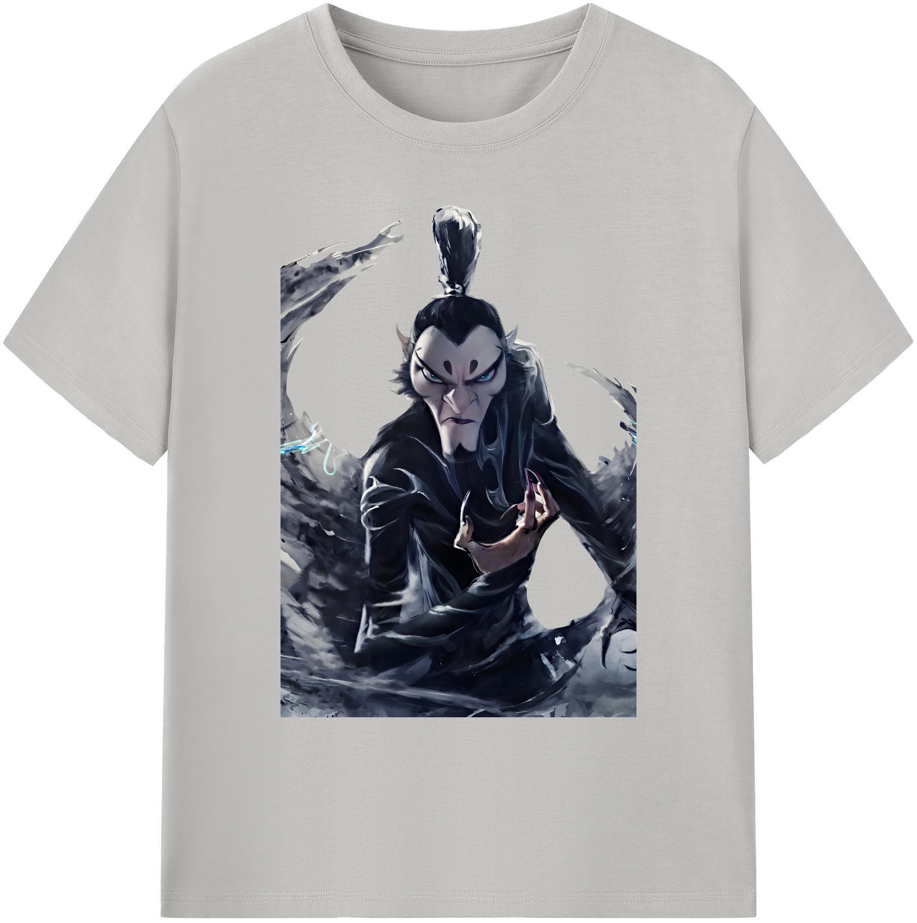 （画像用） Ne Zha 2 ナタ 魔童の大暴れ 綿100％ メンズ半袖Tシャツ｜肌触りやわらか＆通気性