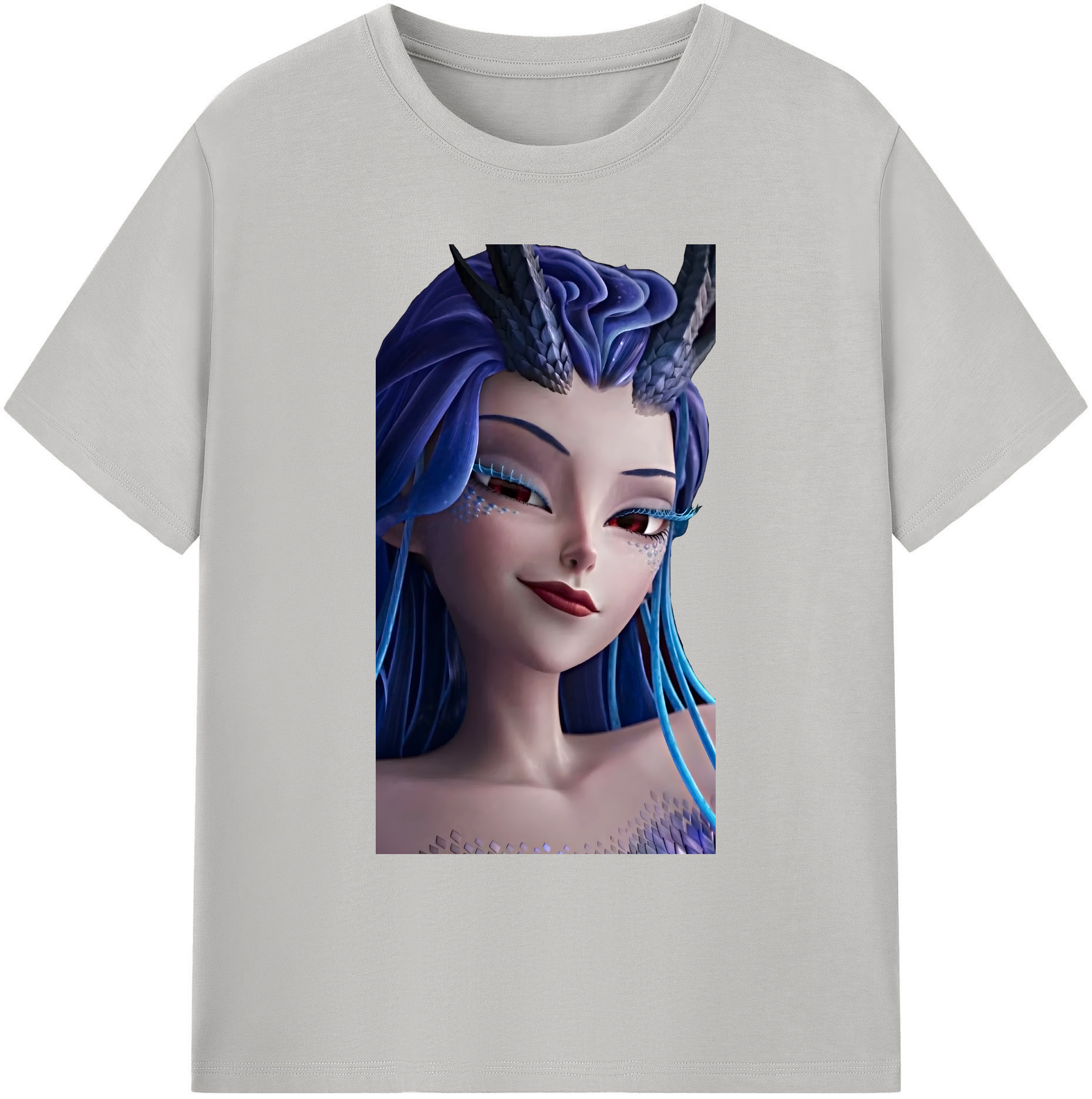 （画像用） Ne Zha 2 ナタ 魔童の大暴れ 綿100％ メンズ半袖Tシャツ｜肌触りやわらか＆通気性
