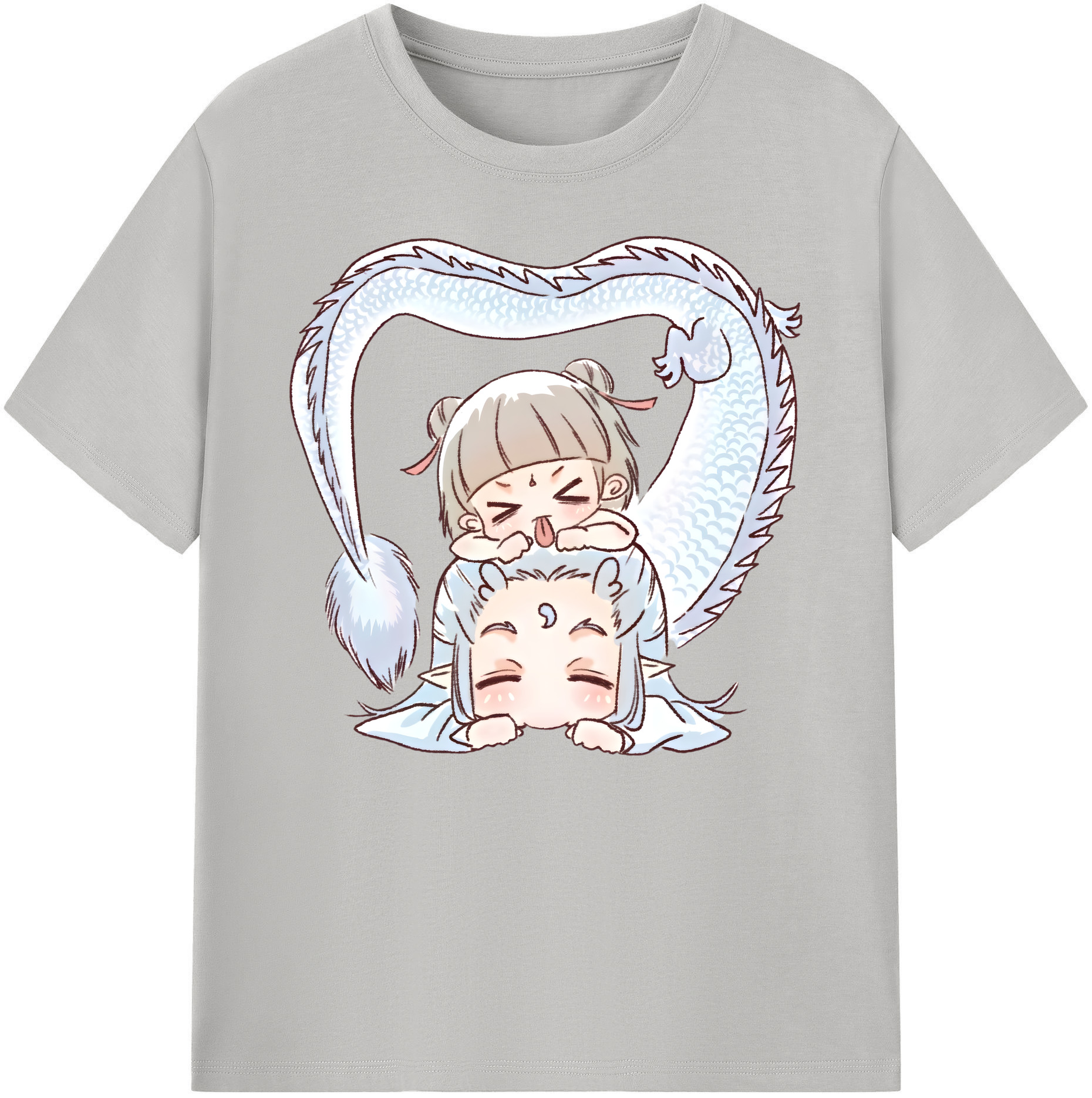（画像用） Ne Zha 2 ナタ 魔童の大暴れ 綿100％ メンズ半袖Tシャツ｜肌触りやわらか＆通気性