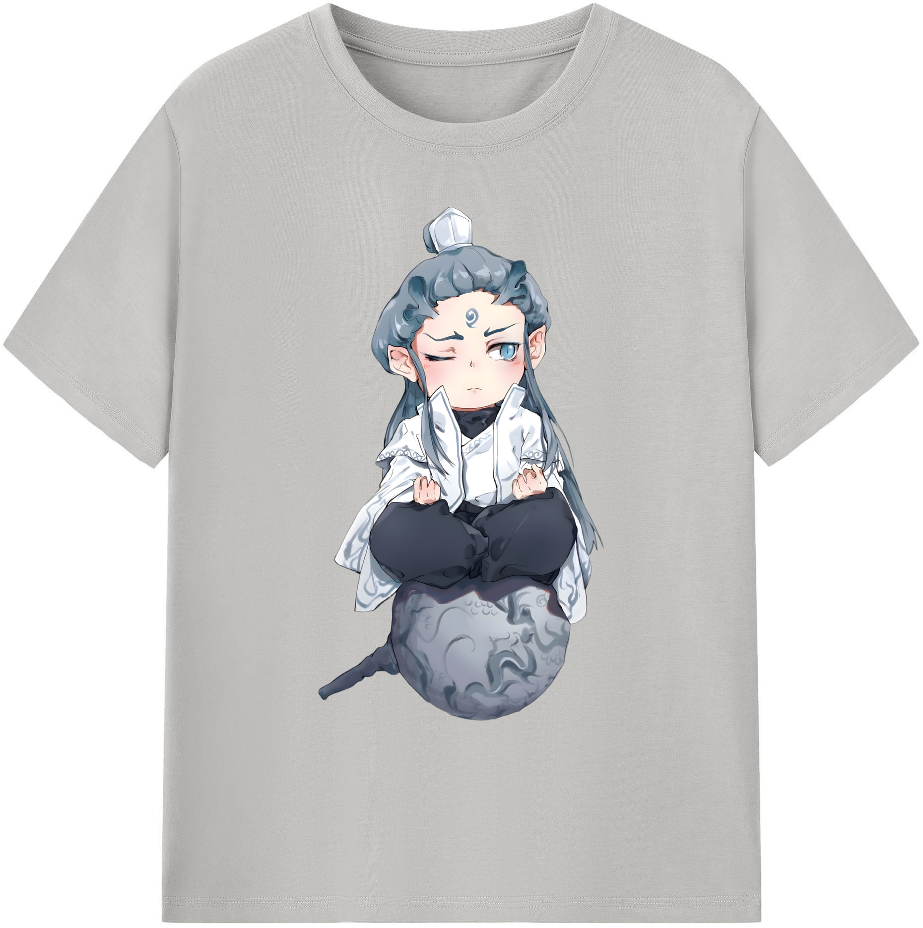 （画像用） Ne Zha 2 ナタ 魔童の大暴れ 綿100％ メンズ半袖Tシャツ｜肌触りやわらか＆通気性