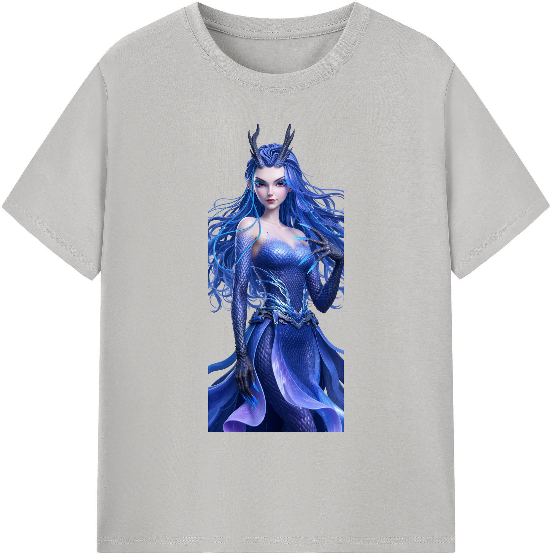 （画像用） Ne Zha 2 ナタ 魔童の大暴れ 綿100％ メンズ半袖Tシャツ｜肌触りやわらか＆通気性