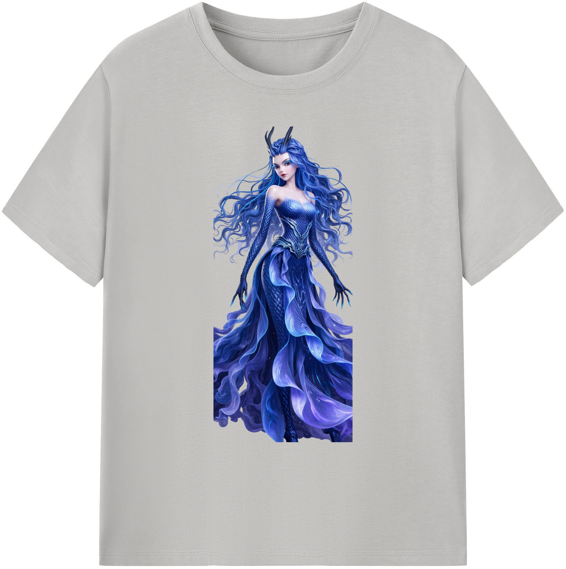 （画像用） Ne Zha 2 ナタ 魔童の大暴れ 綿100％ メンズ半袖Tシャツ｜肌触りやわらか＆通気性