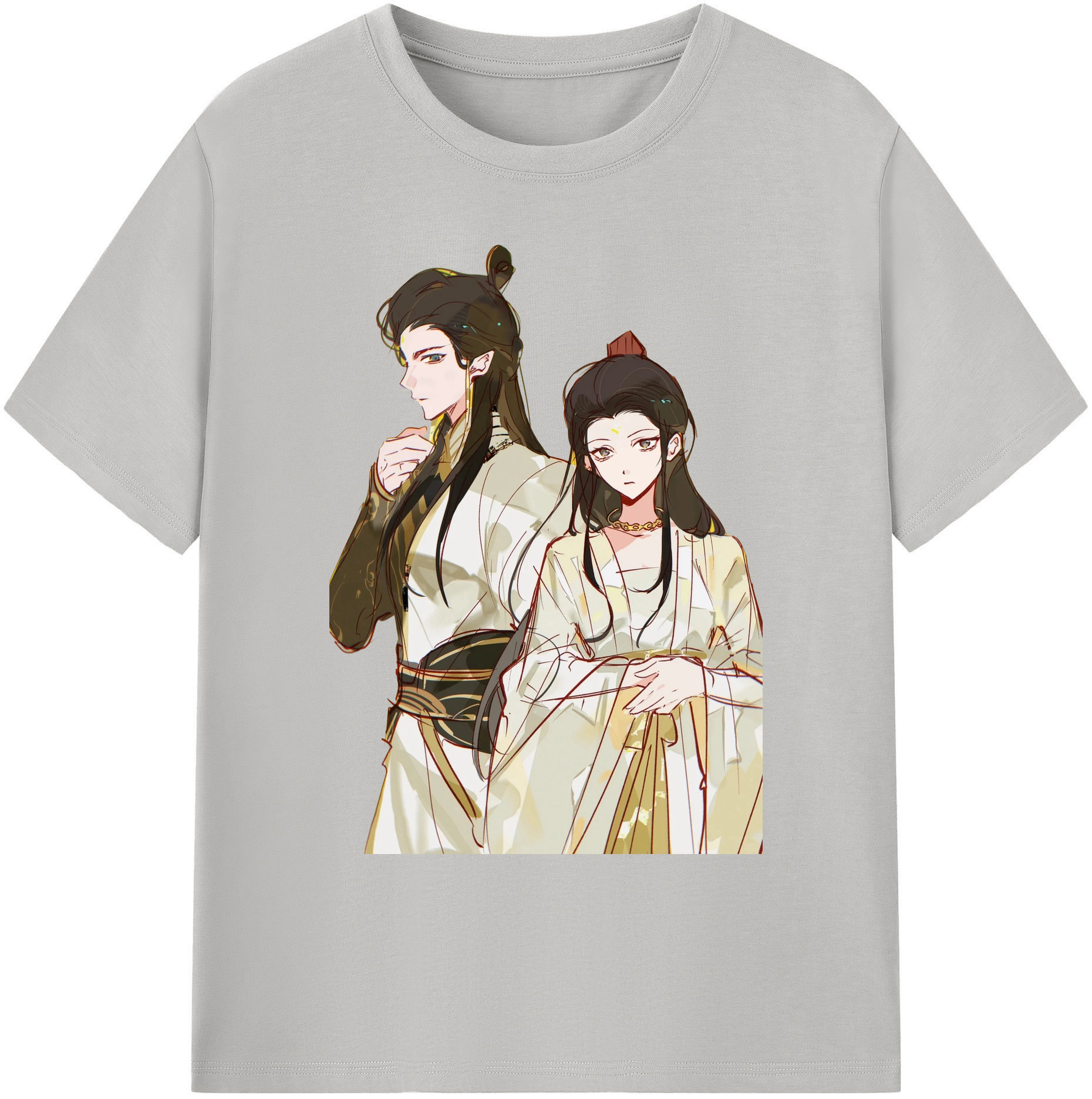 （画像用） Ne Zha 2 ナタ 魔童の大暴れ 綿100％ メンズ半袖Tシャツ｜肌触りやわらか＆通気性