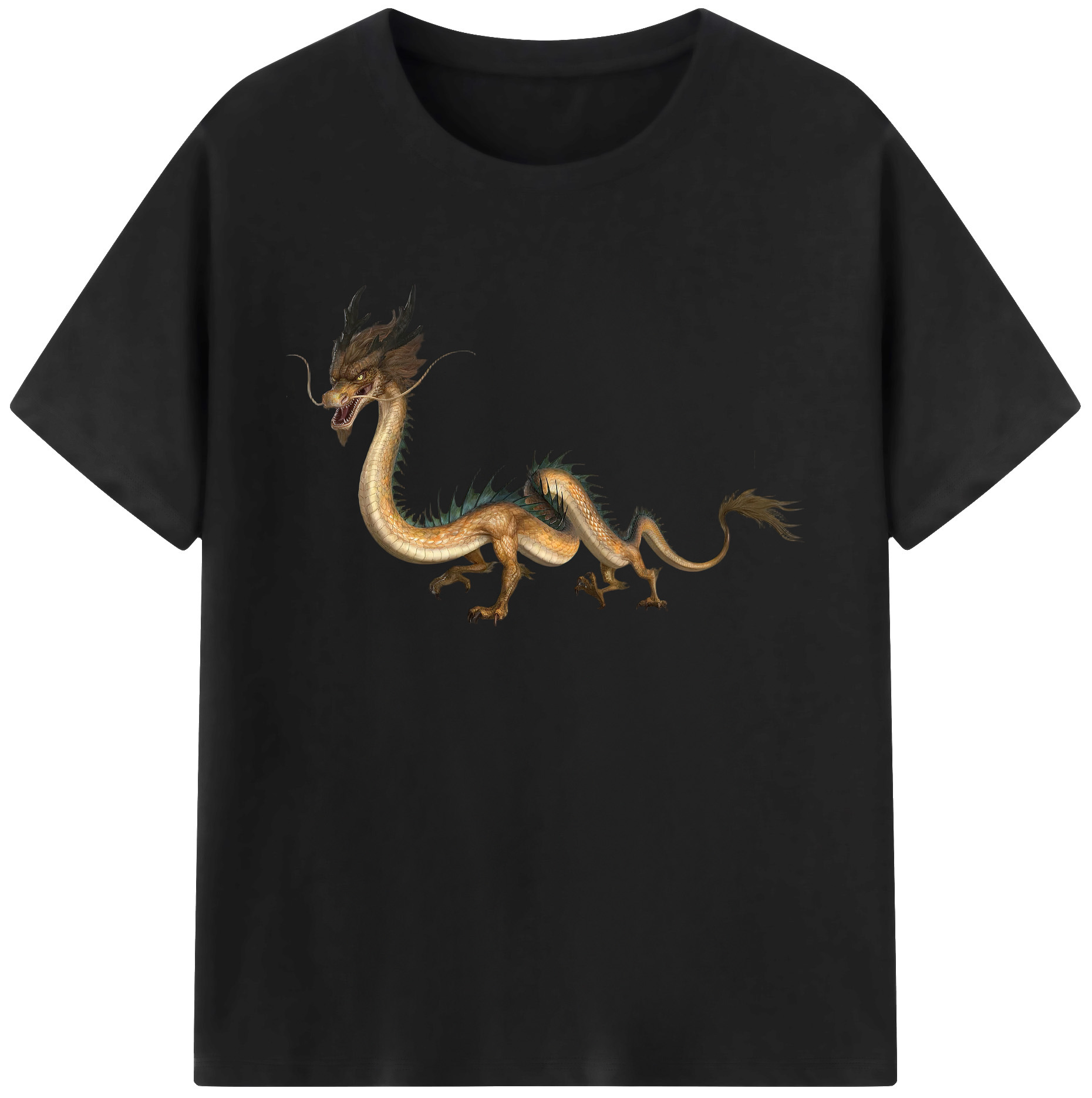 （画像用） Ne Zha 2 ナタ 魔童の大暴れ 綿100％ メンズ半袖Tシャツ｜肌触りやわらか＆通気性