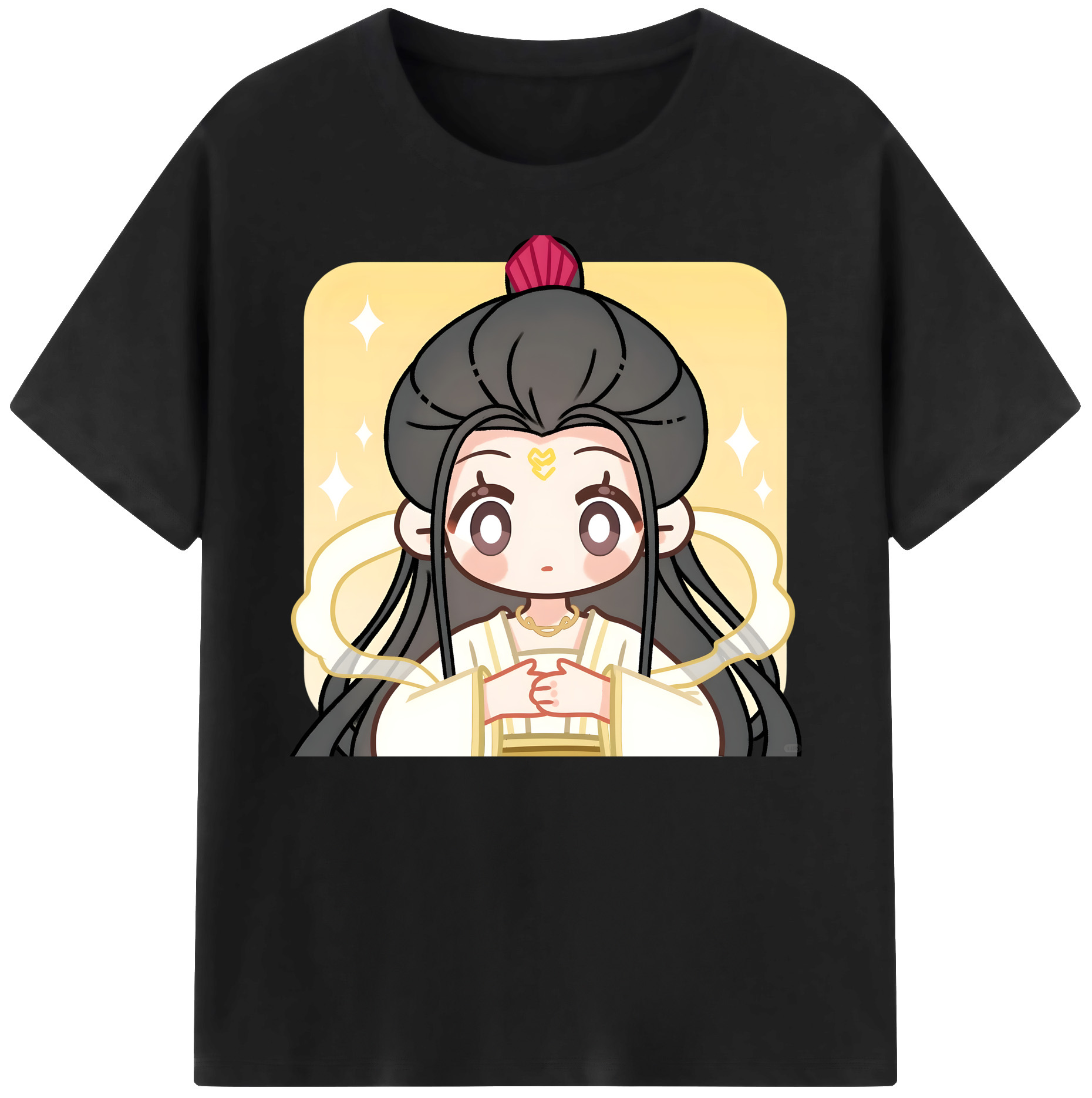 （画像用） Ne Zha 2 ナタ 魔童の大暴れ 綿100％ メンズ半袖Tシャツ｜肌触りやわらか＆通気性