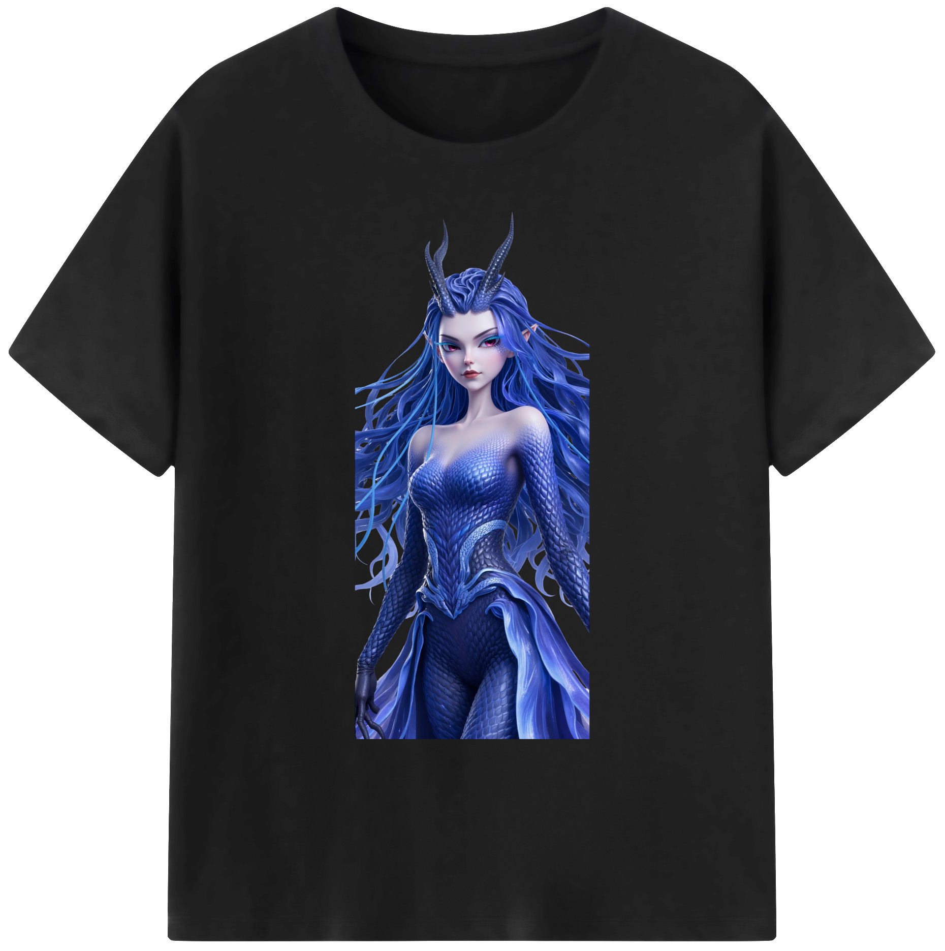 （画像用） Ne Zha 2 ナタ 魔童の大暴れ 綿100％ メンズ半袖Tシャツ｜肌触りやわらか＆通気性