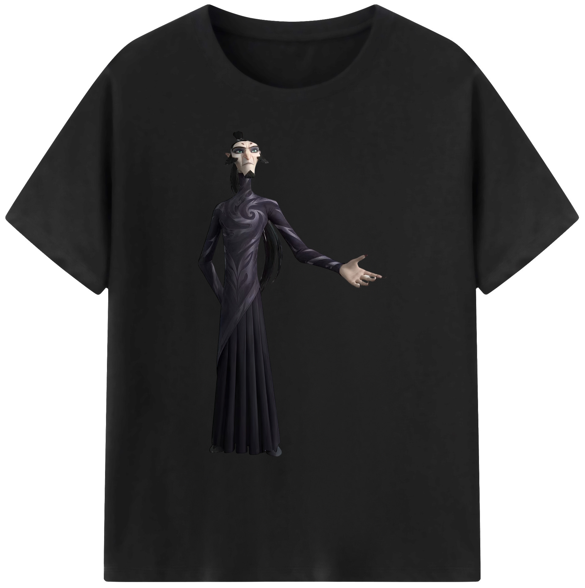 （画像用） Ne Zha 2 ナタ 魔童の大暴れ 綿100％ メンズ半袖Tシャツ｜肌触りやわらか＆通気性