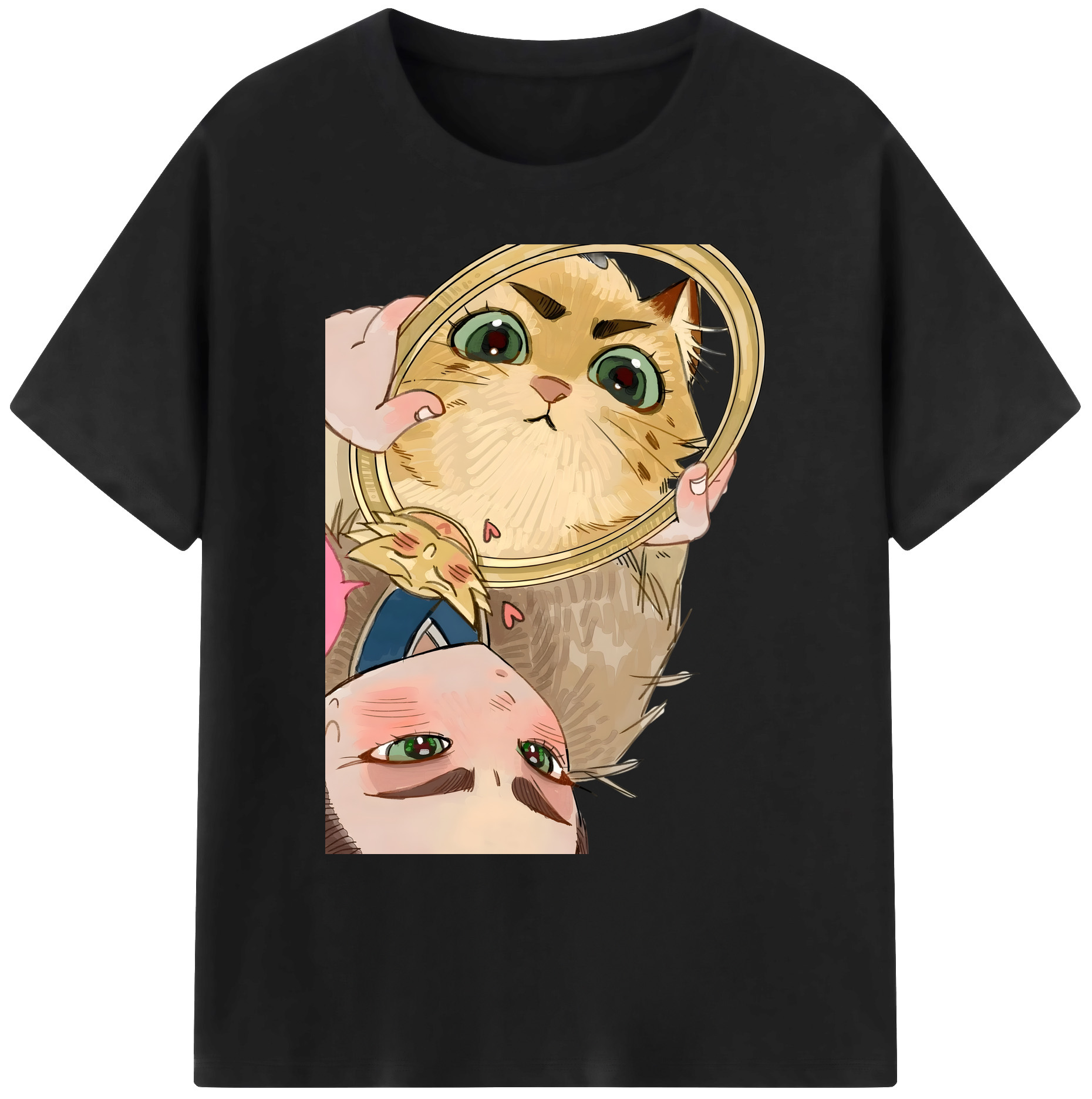 （画像用） Ne Zha 2 ナタ 魔童の大暴れ 綿100％ メンズ半袖Tシャツ｜肌触りやわらか＆通気性