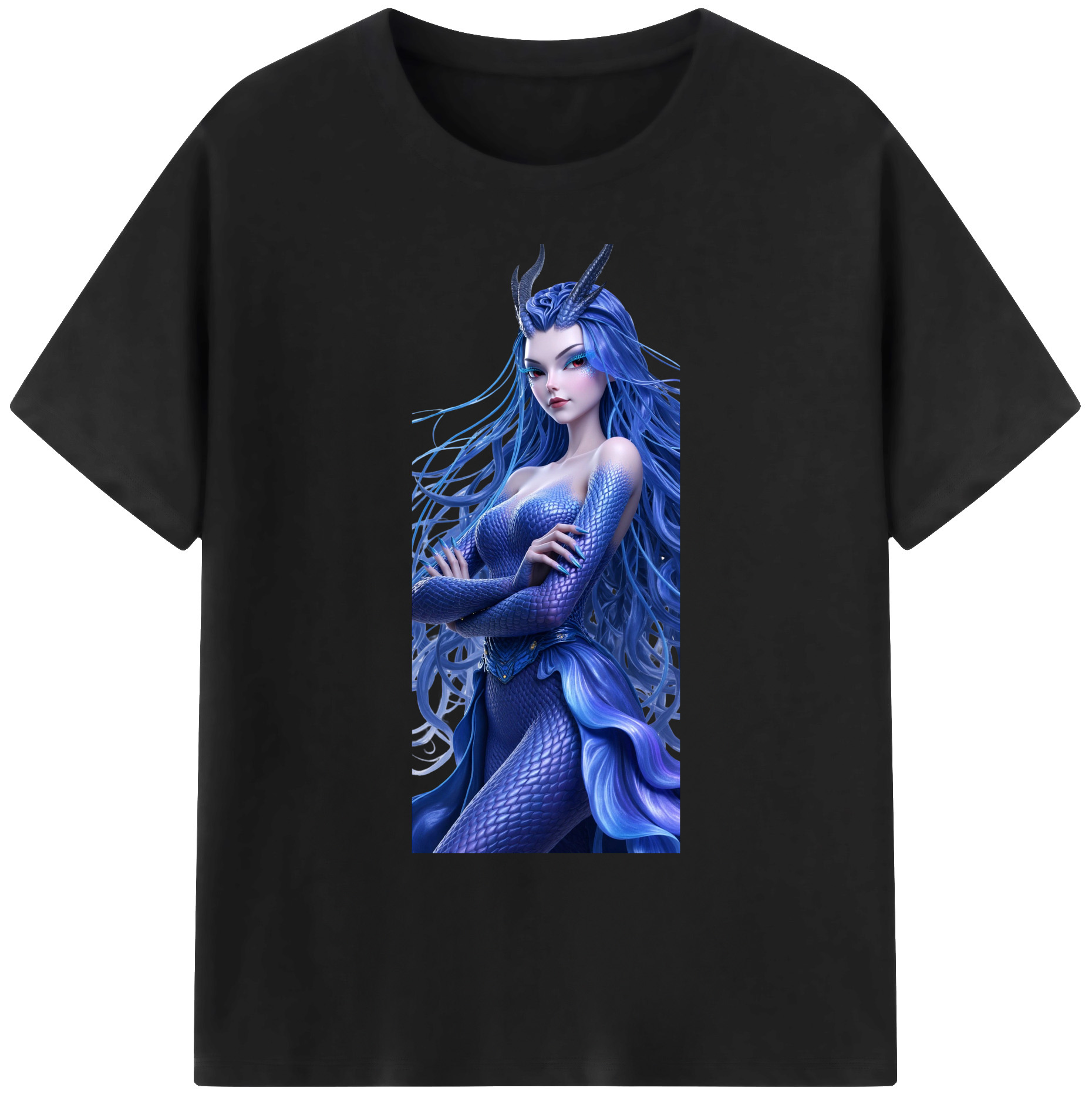 （画像用） Ne Zha 2 ナタ 魔童の大暴れ 綿100％ メンズ半袖Tシャツ｜肌触りやわらか＆通気性